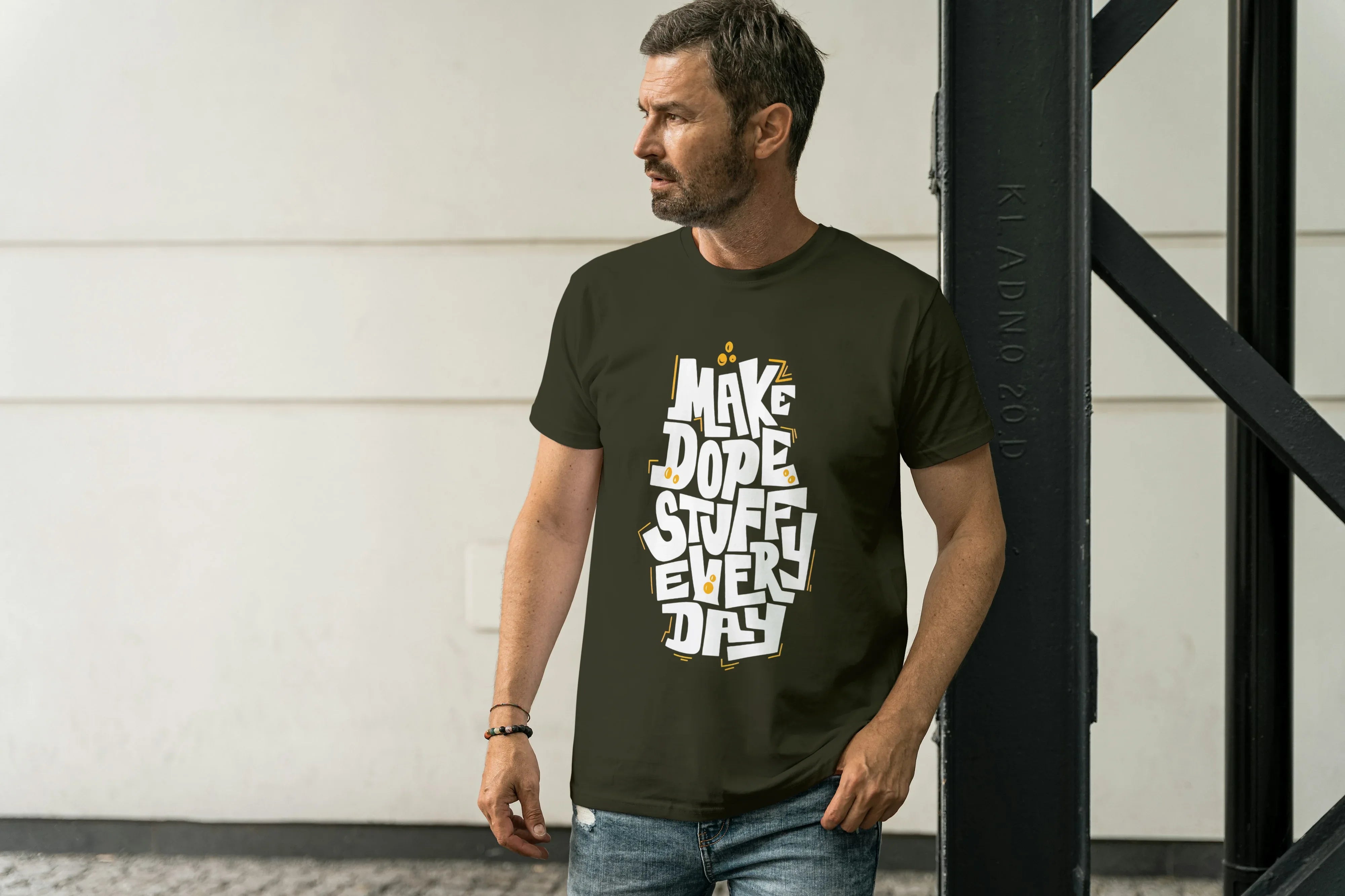 Make Dope Stuff Graphic Classic Crew T-Shirt for Men - Not So Suttle
