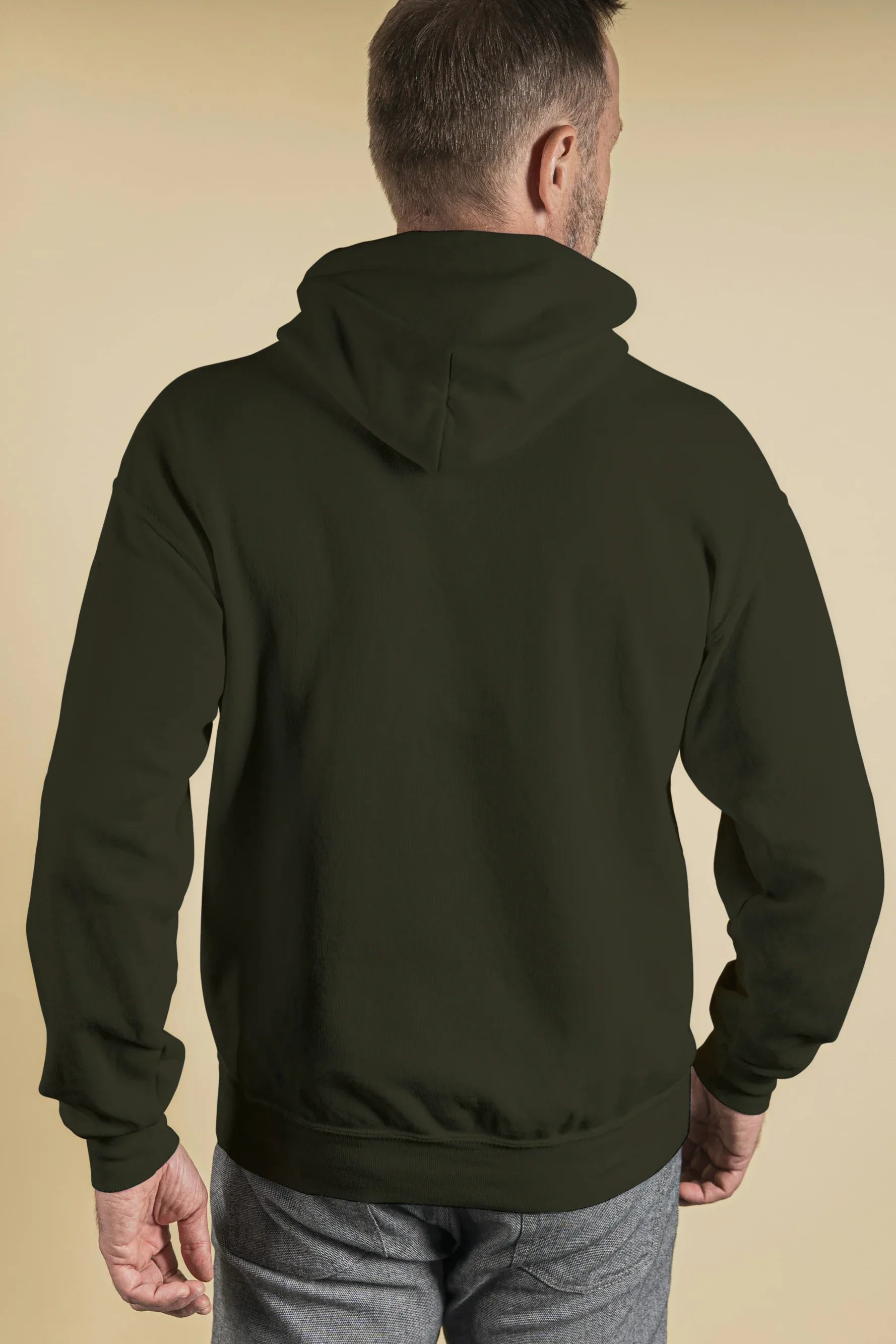 Olive Green Men's Hoodie - Not So Suttle