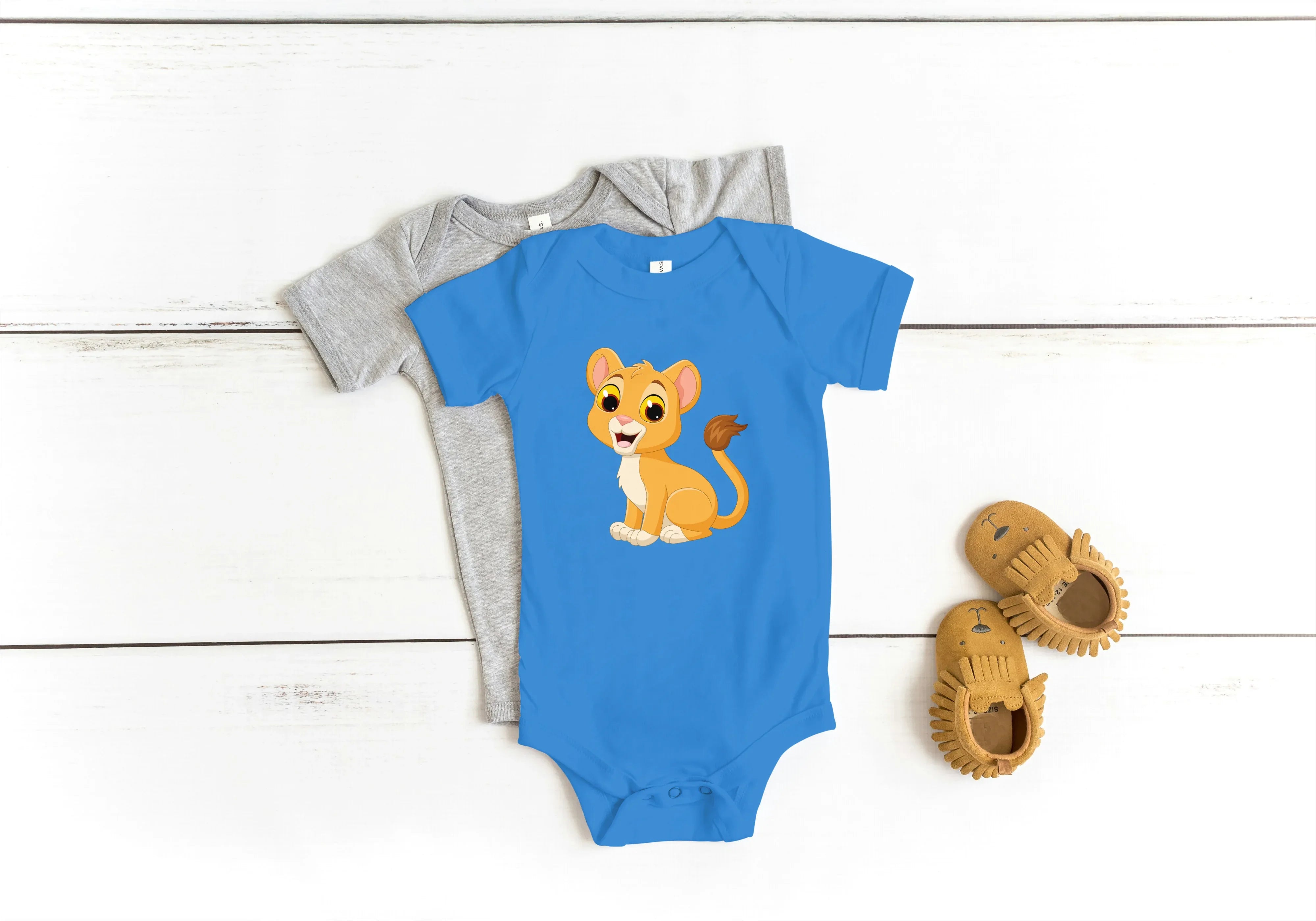 Lion Graphic Kids Rompers - Not So Suttle