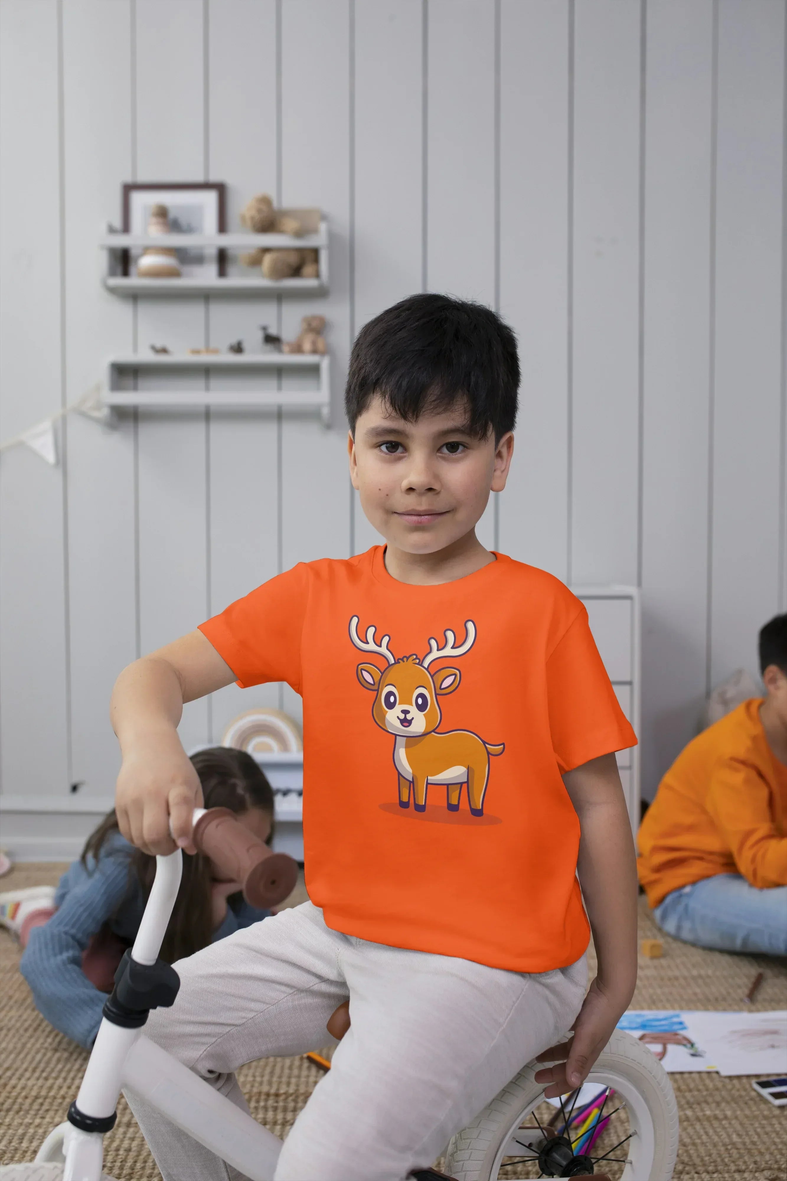 Deer Graphic T-Shirt for Boys - Not So Suttle