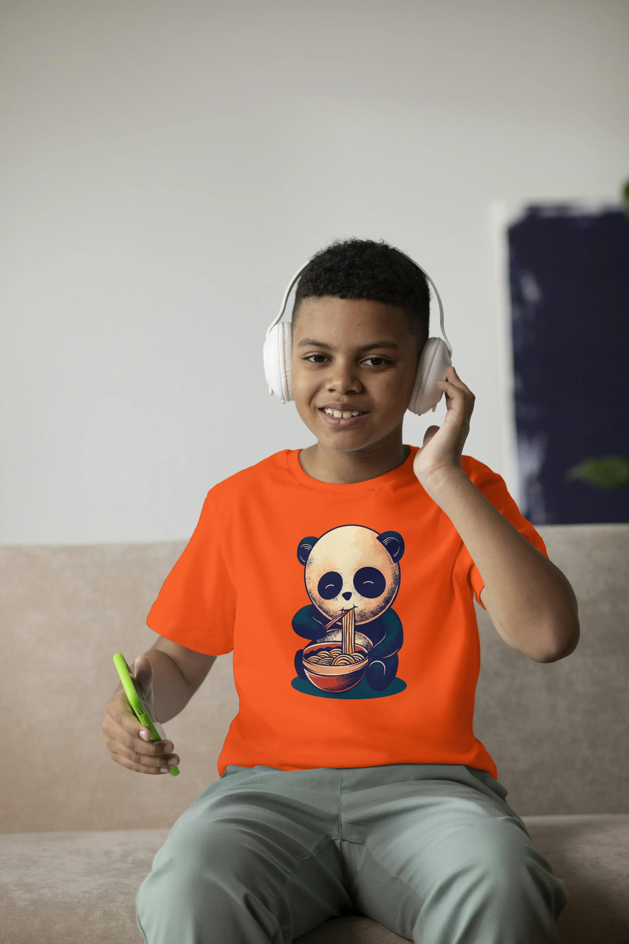 Panda Graphic T-Shirt for Boys - Not So Suttle