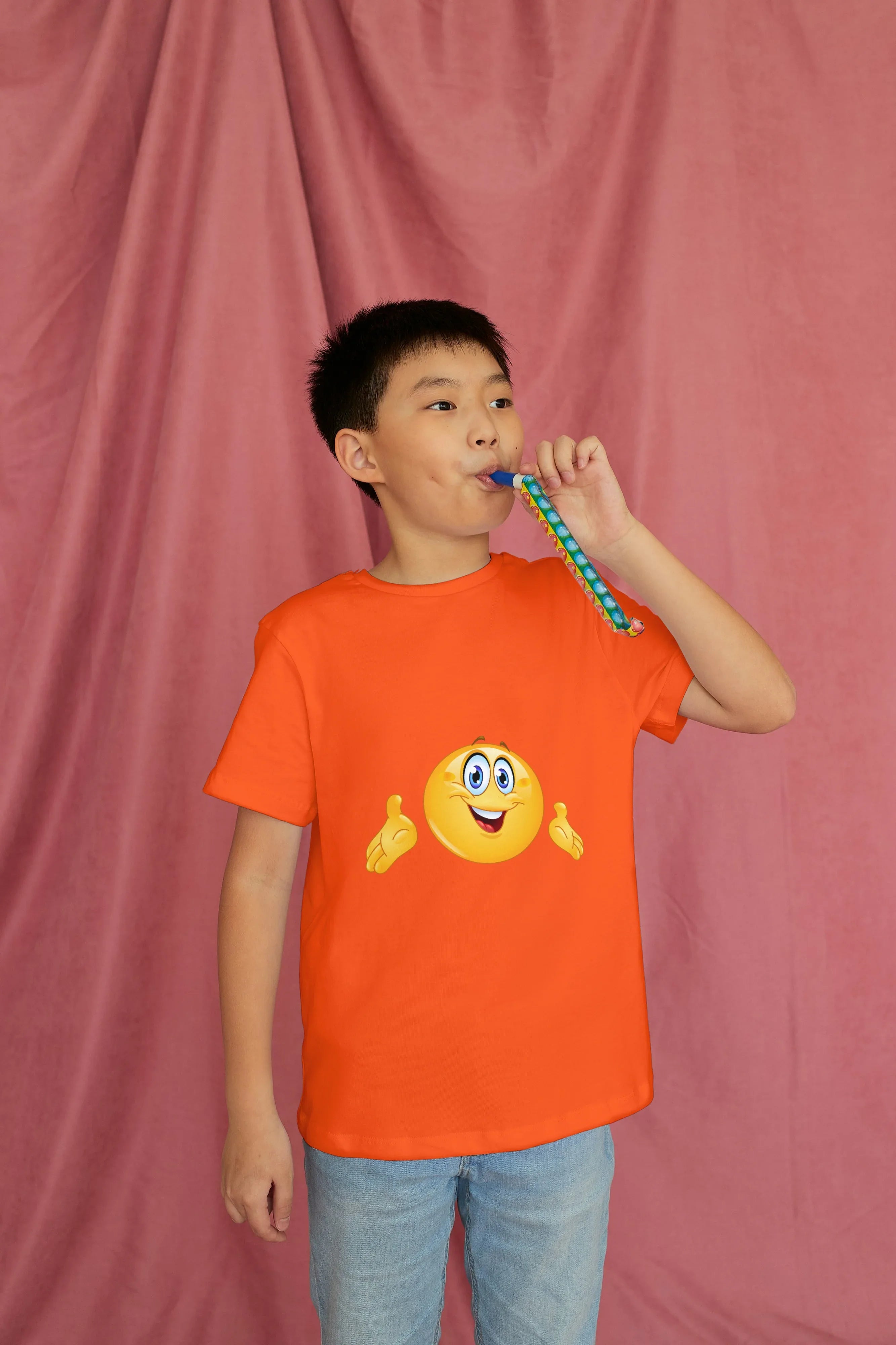 Smiley Graphics T-Shirt for Boys - Not So Suttle