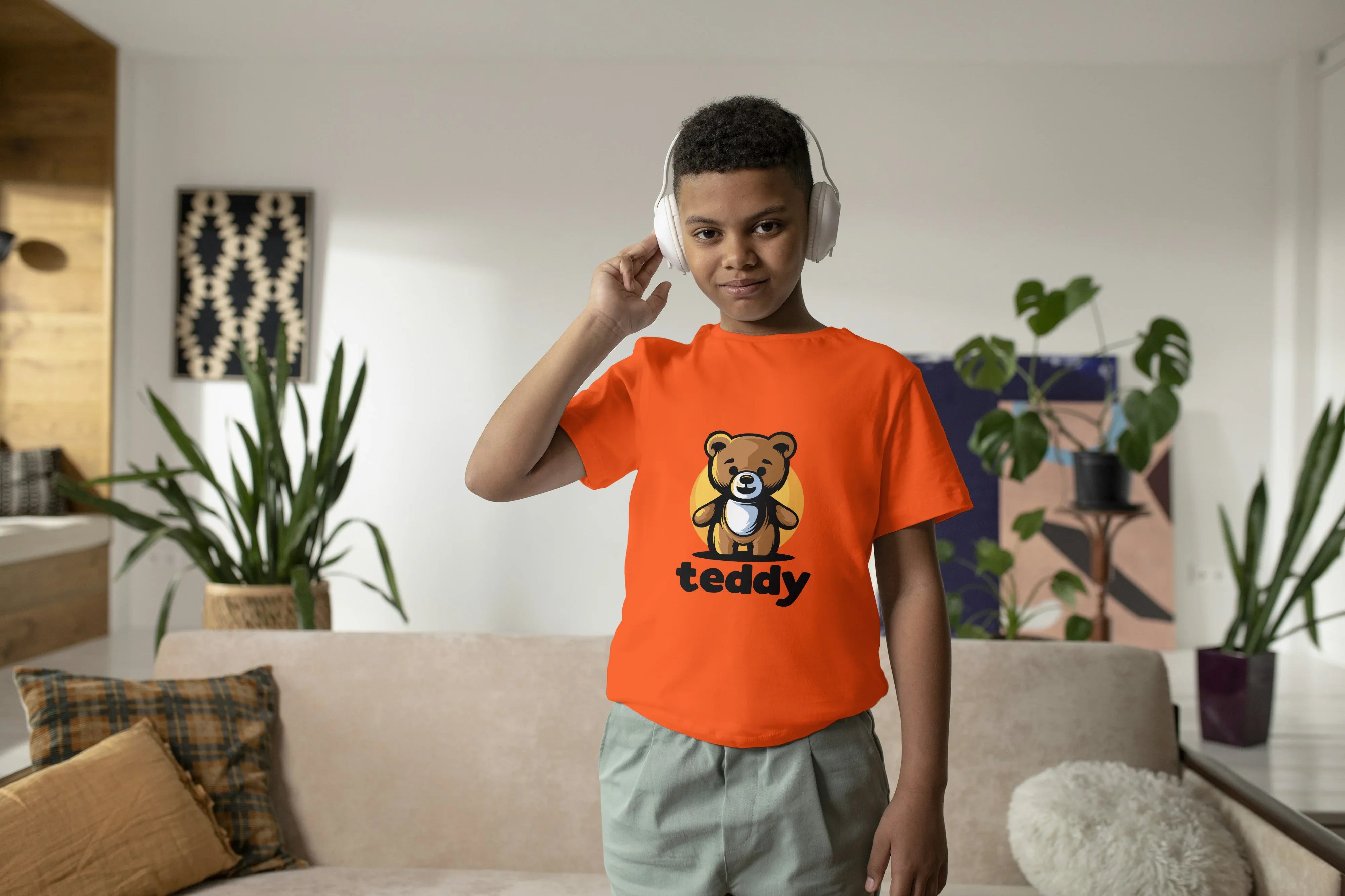 Teddy Graphics T-Shirt for Boys - Not So Suttle