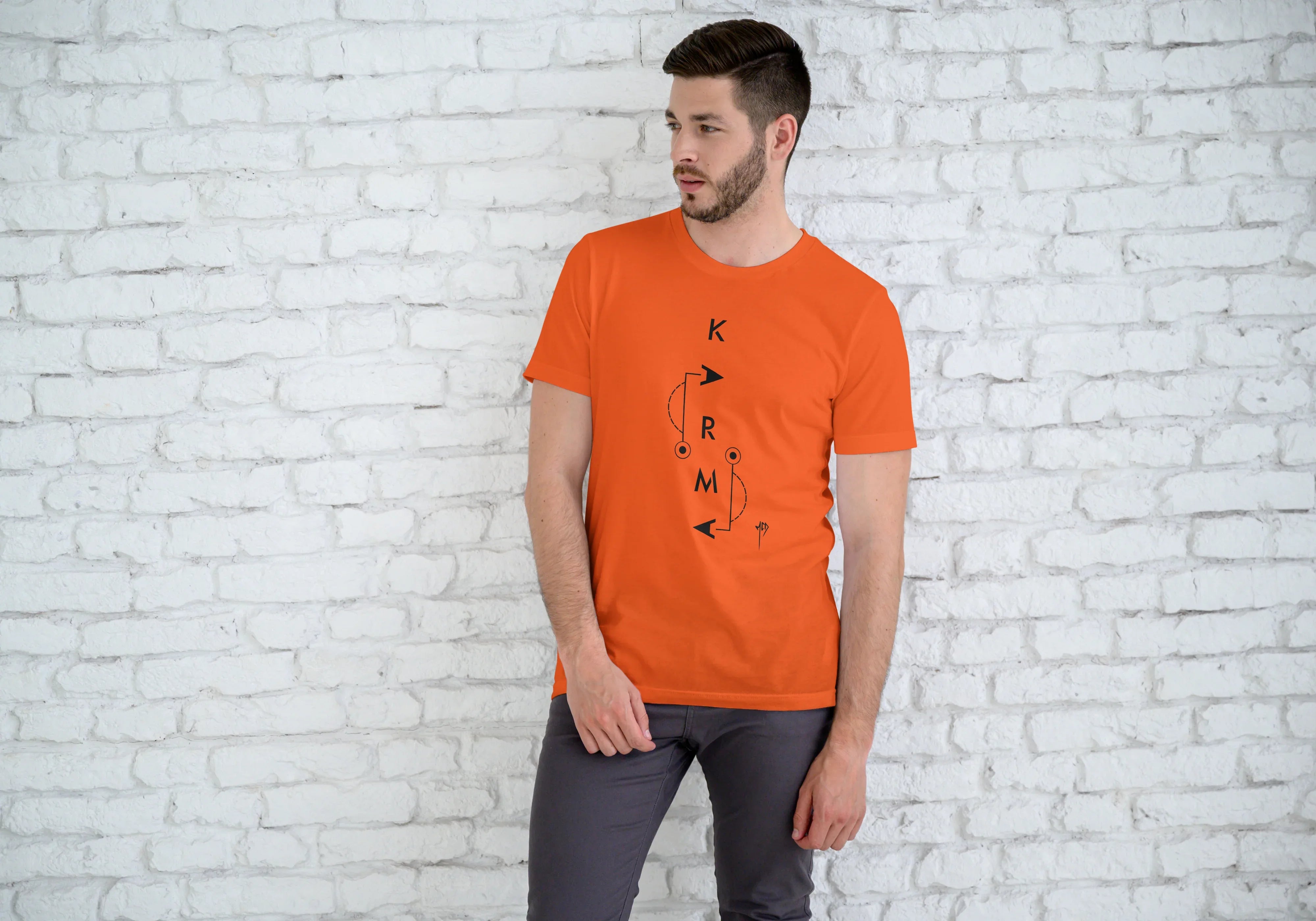 Karma Graphic T-Shirt for Men - Not So Suttle