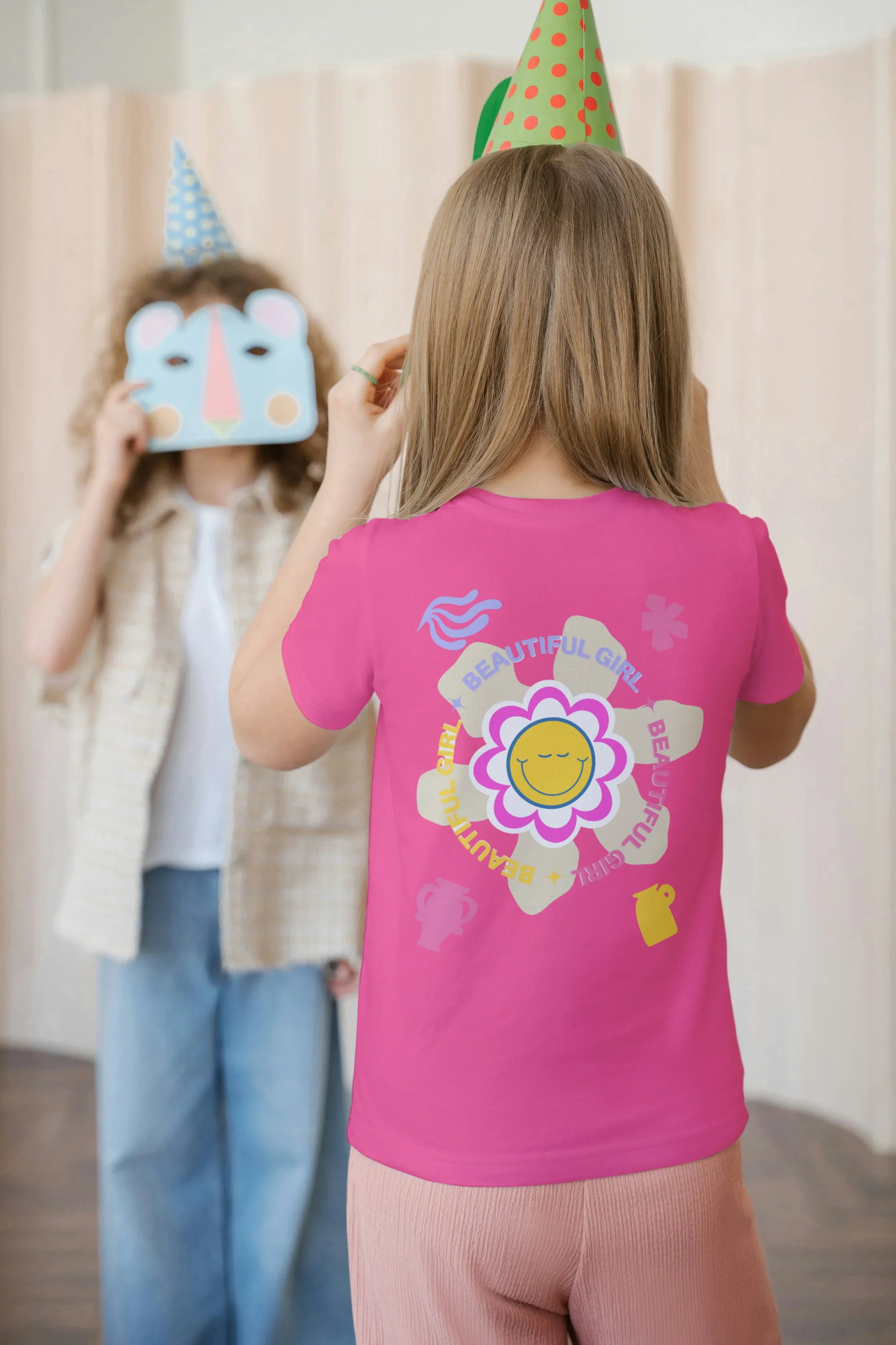 Beautiful Girl Graphic T-Shirt for Girl's - Not So Suttle