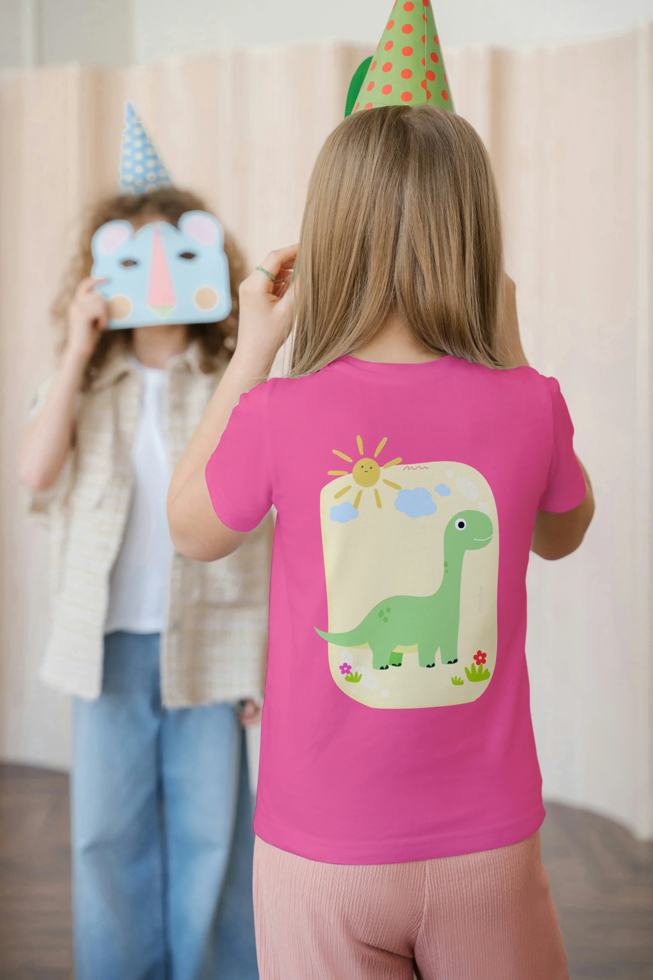Dinosaur Graphic T-Shirt for Girl's - Not So Suttle