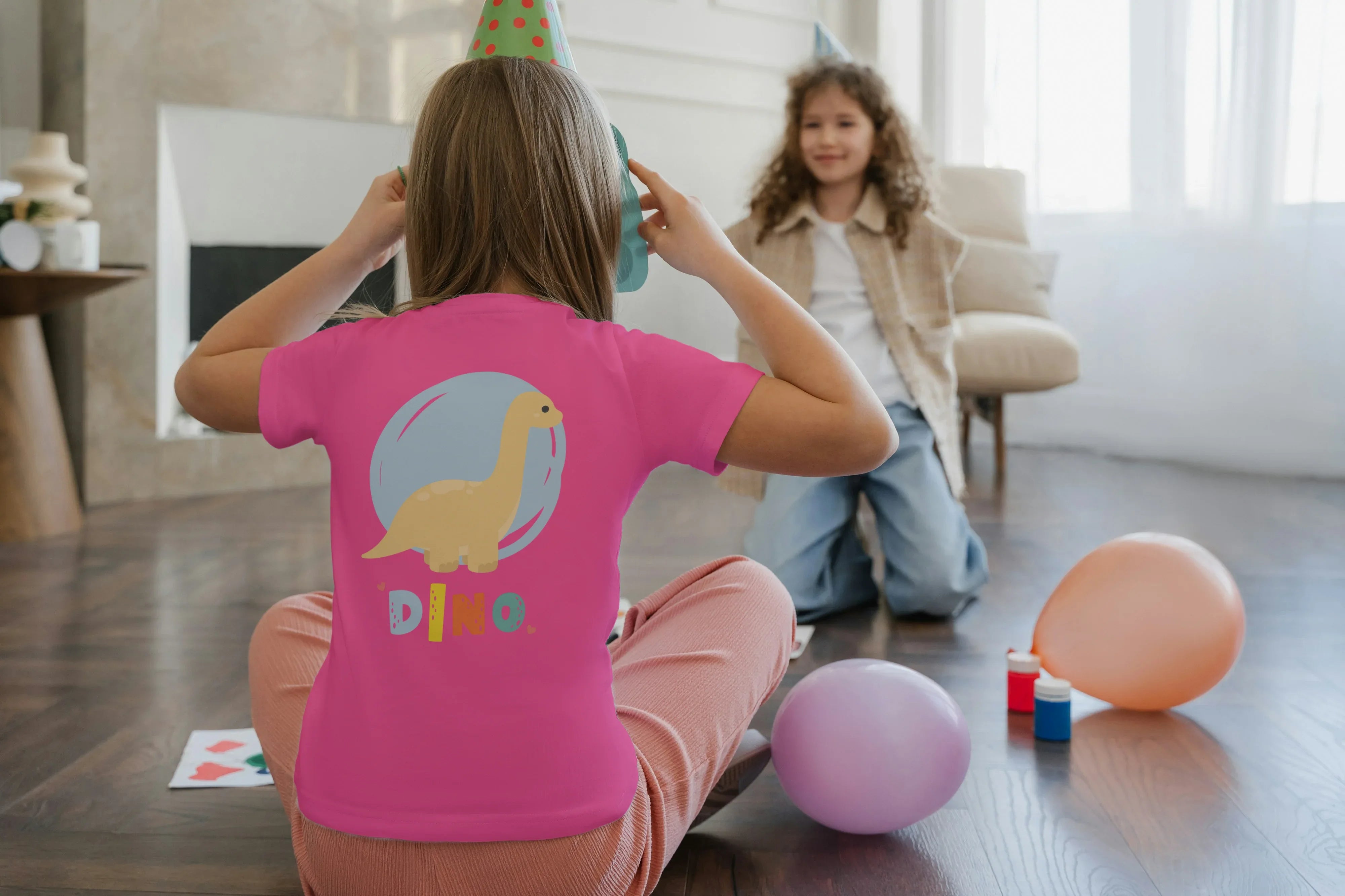 Dino Graphic T-Shirt for Girl's - Not So Suttle