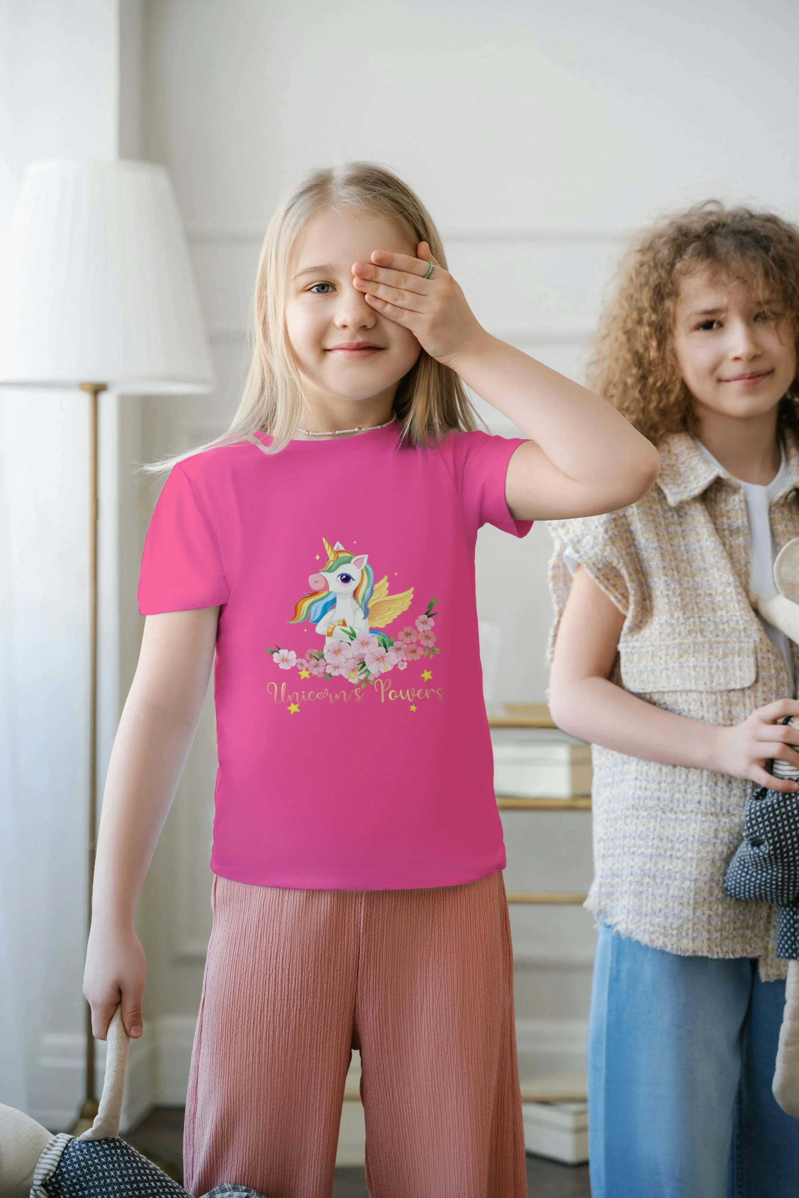 Unicorn Graphic T-Shirt for Girl's - Not So Suttle