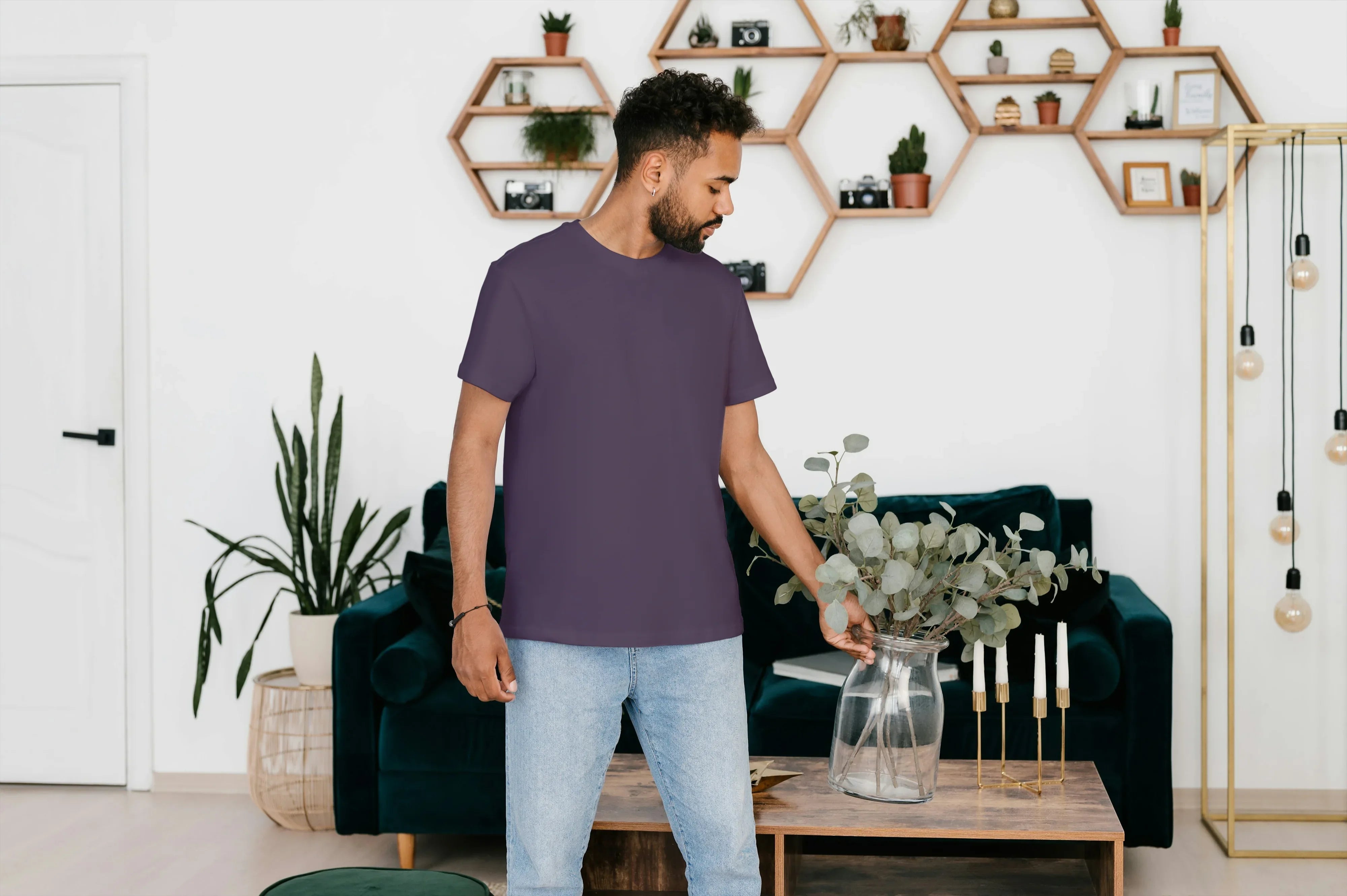 Solid Basic T-Shirt for Men - Not So Suttle