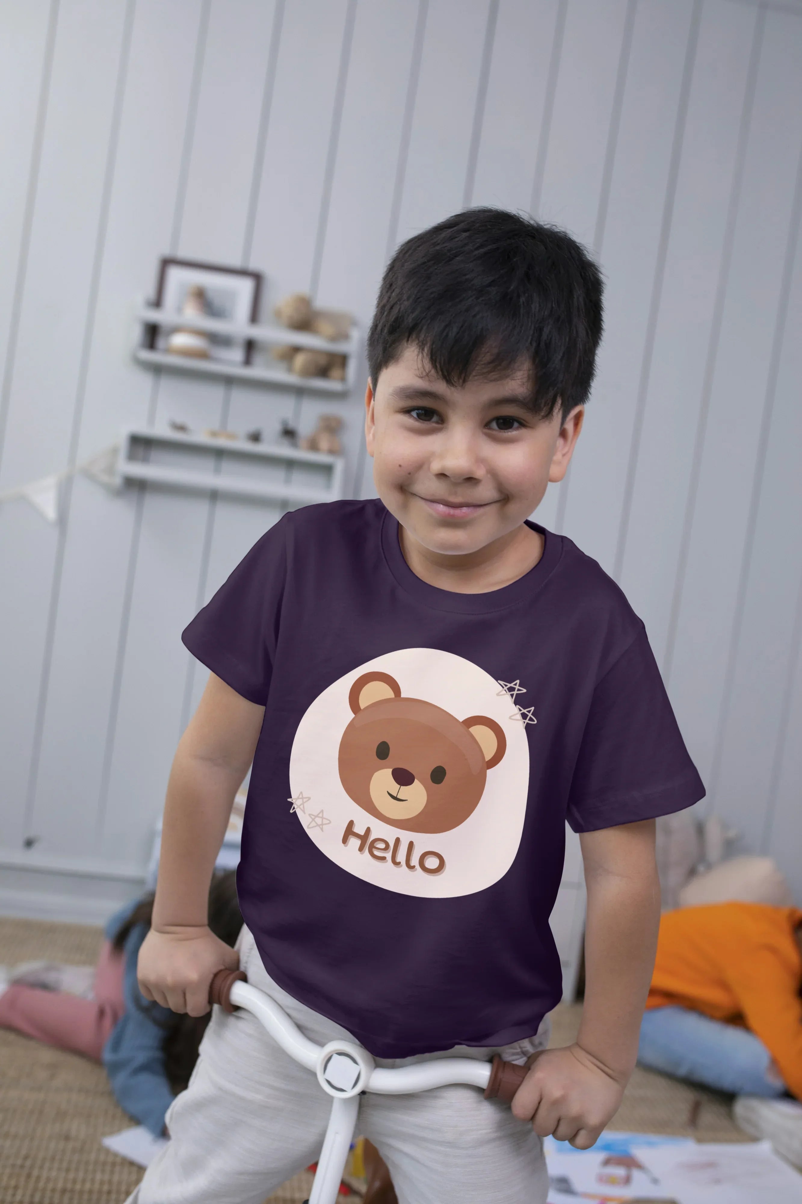 Hello Graphics T-Shirt for Boys - Not So Suttle