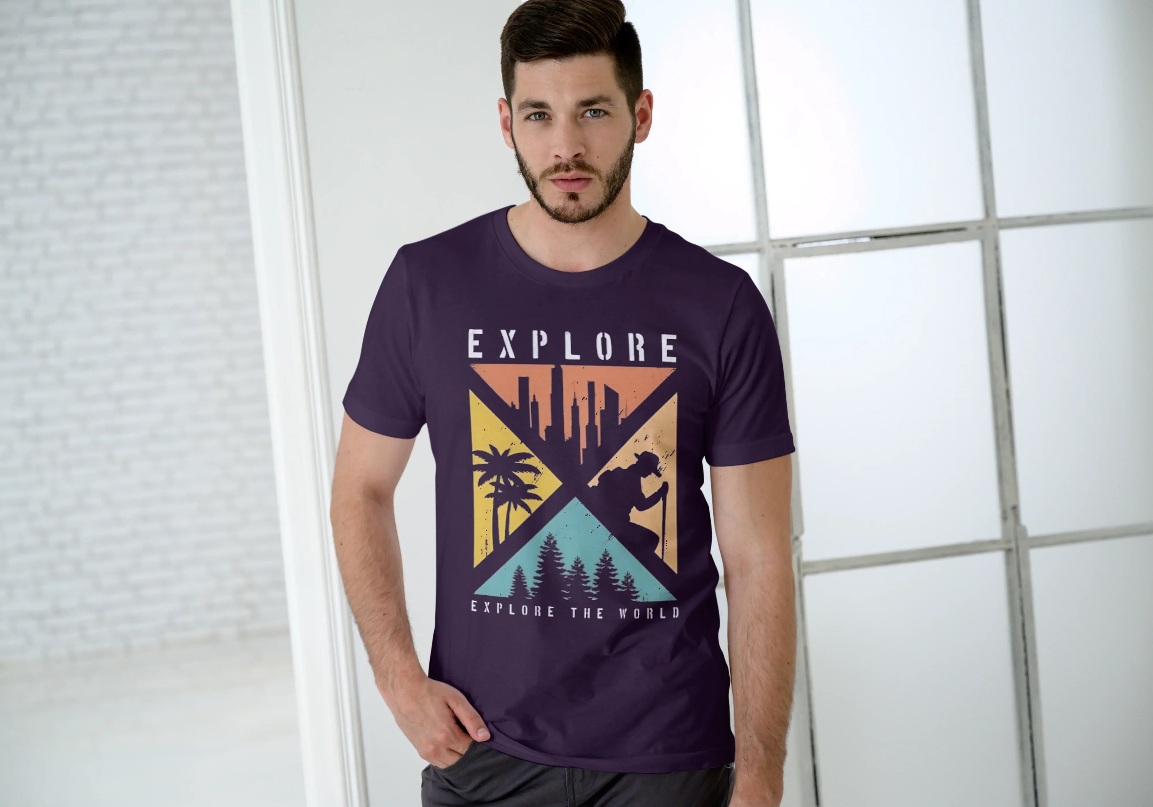 Explore Graphic T-Shirt for Men - Not So Suttle