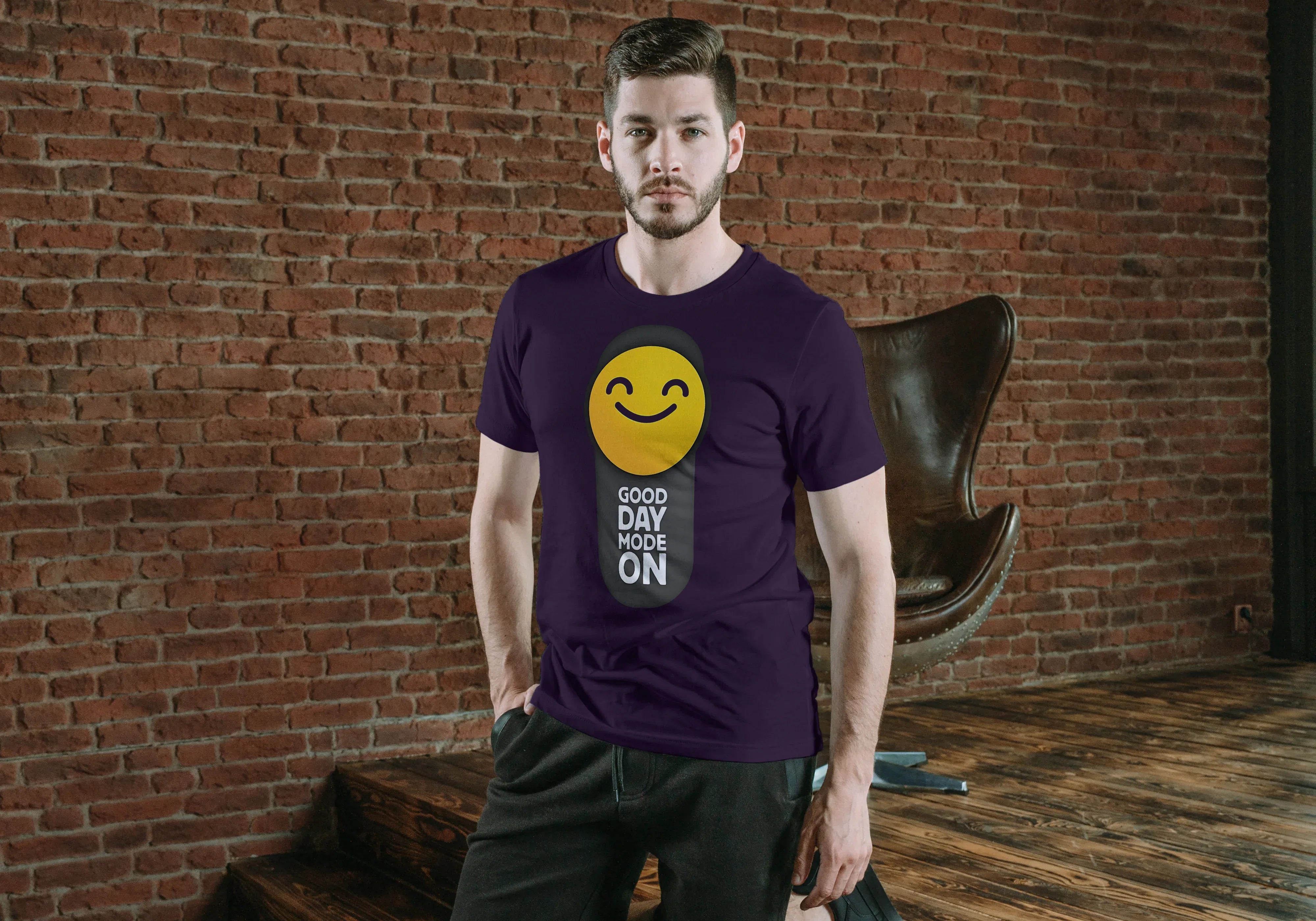 Good Day Mode On Graphic T-Shirt for Men - Not So Suttle