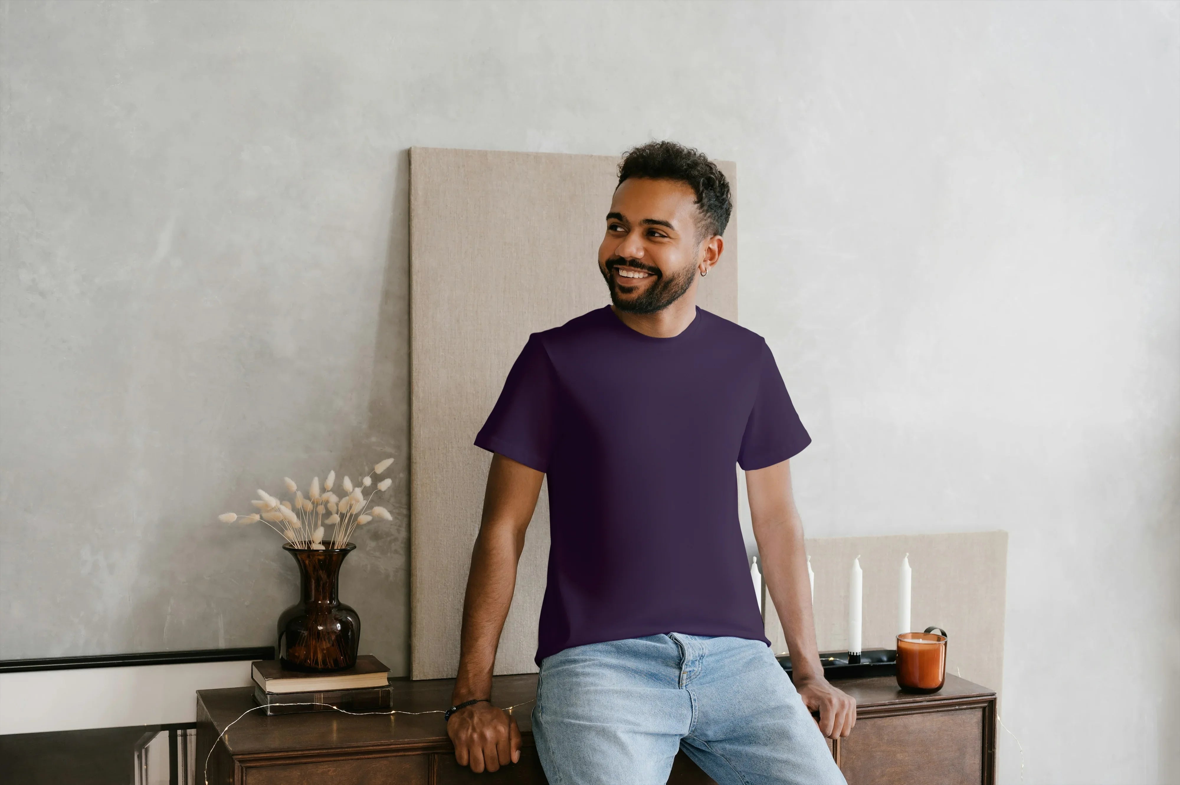 Solid Basic T-Shirt for Men - Not So Suttle