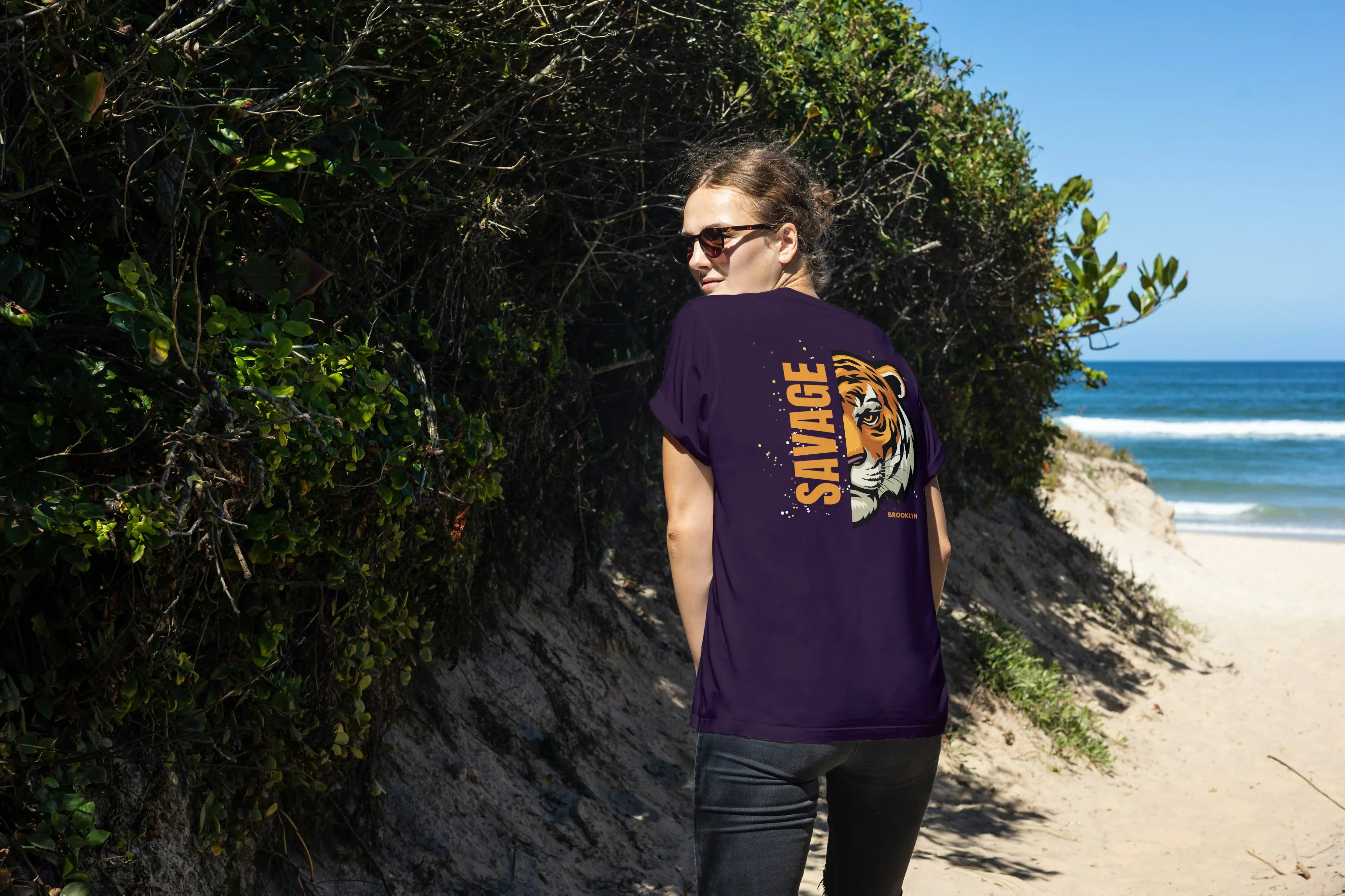 Savage Graphic Oversized Classic T-Shirt for Women - Not So Suttle