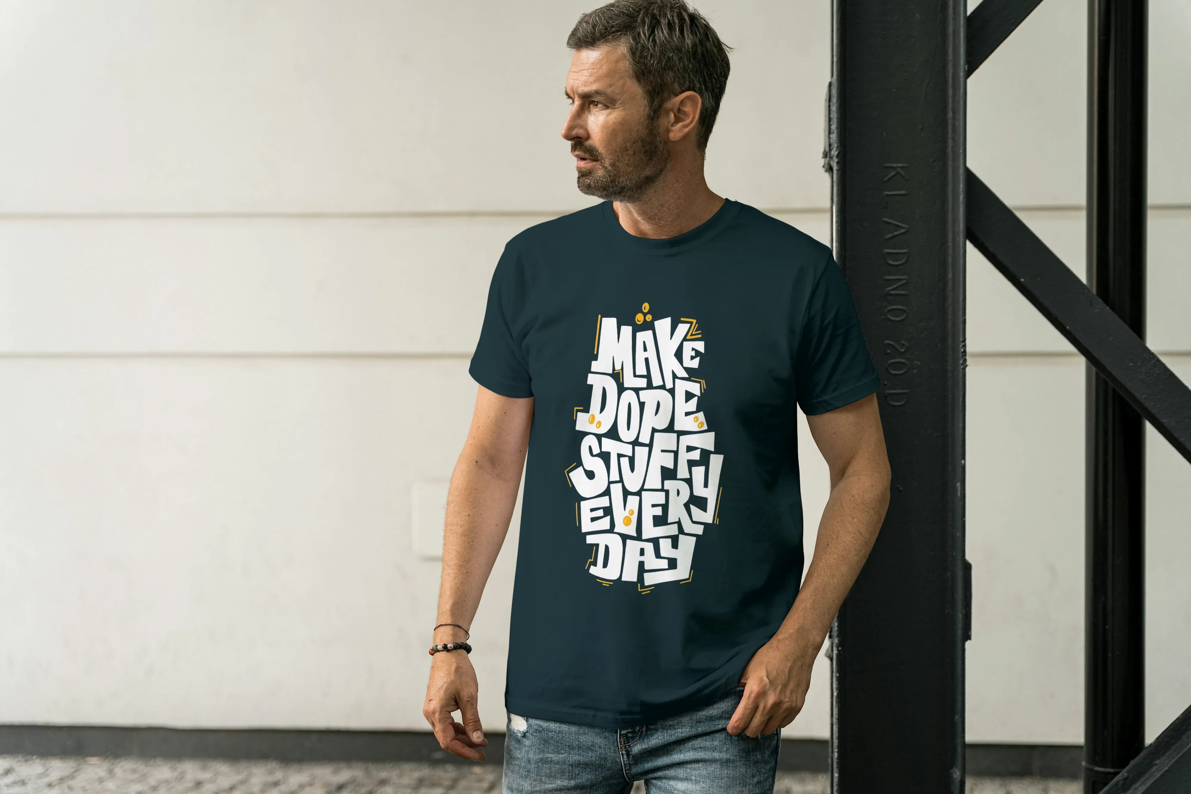 Make Dope Stuff Graphic Classic Crew T-Shirt for Men - Not So Suttle
