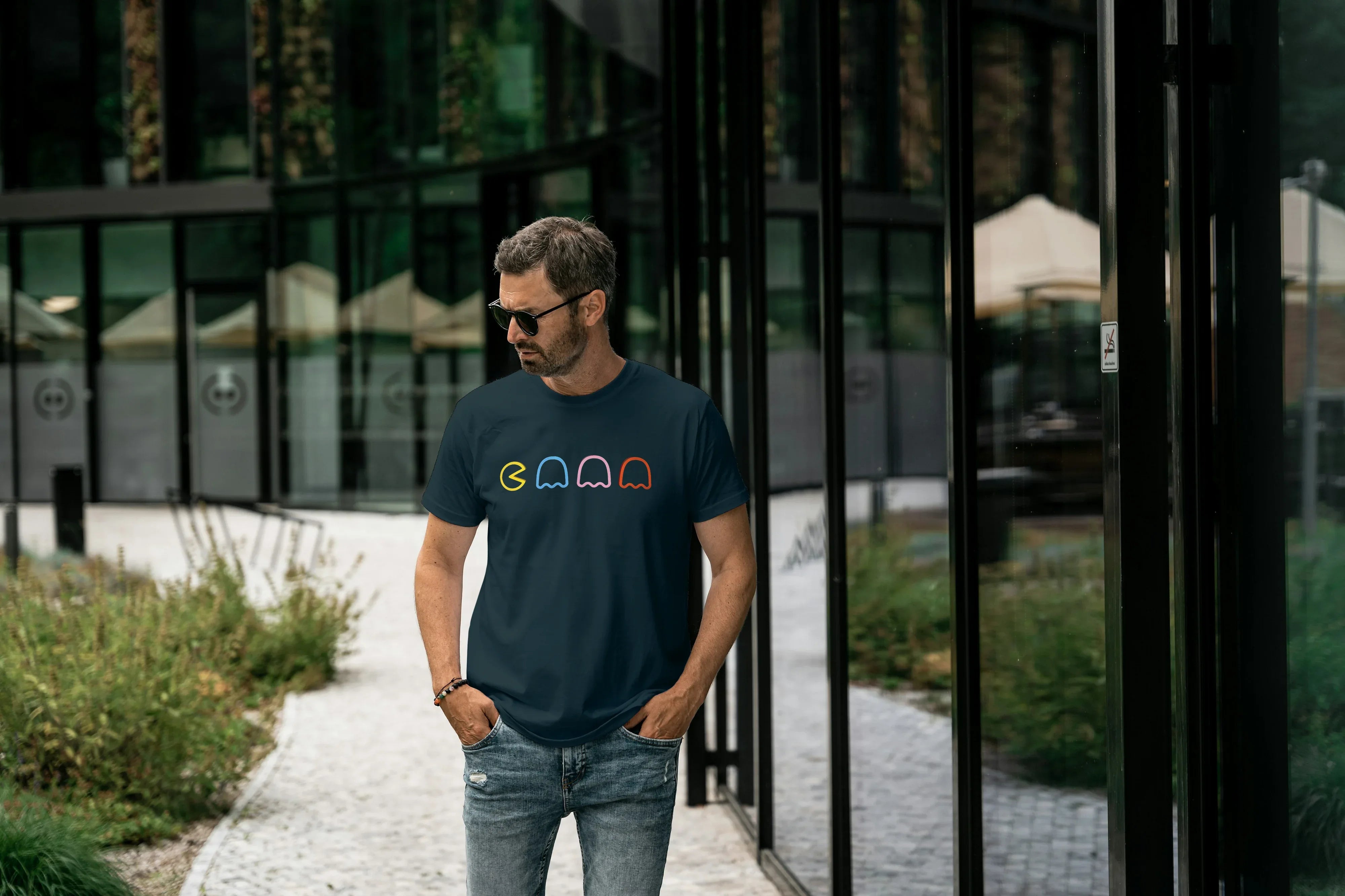 Packman Graphic T-Shirt for Men - Not So Suttle