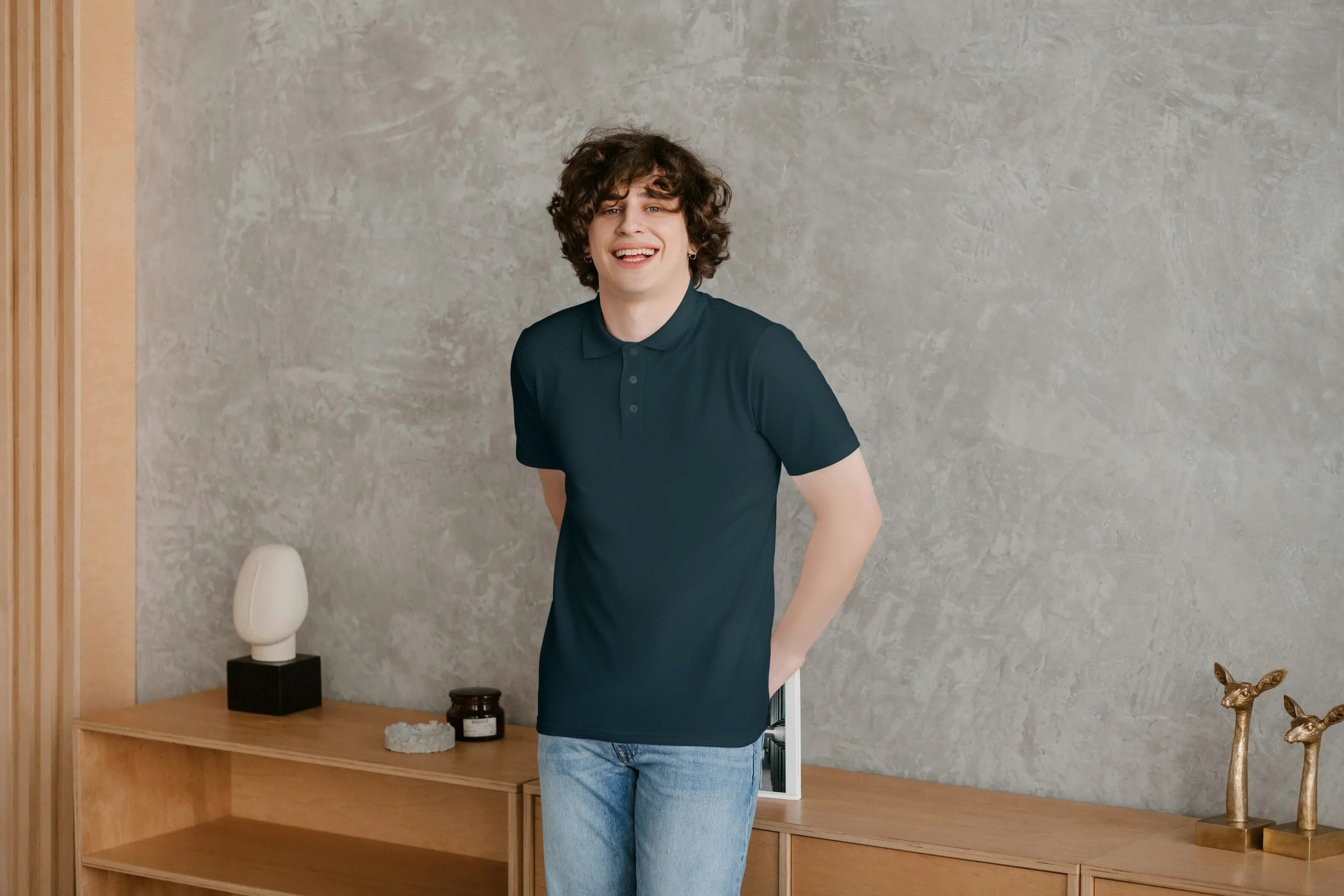 Men's Solid Polo T-Shirt - Not So Suttle