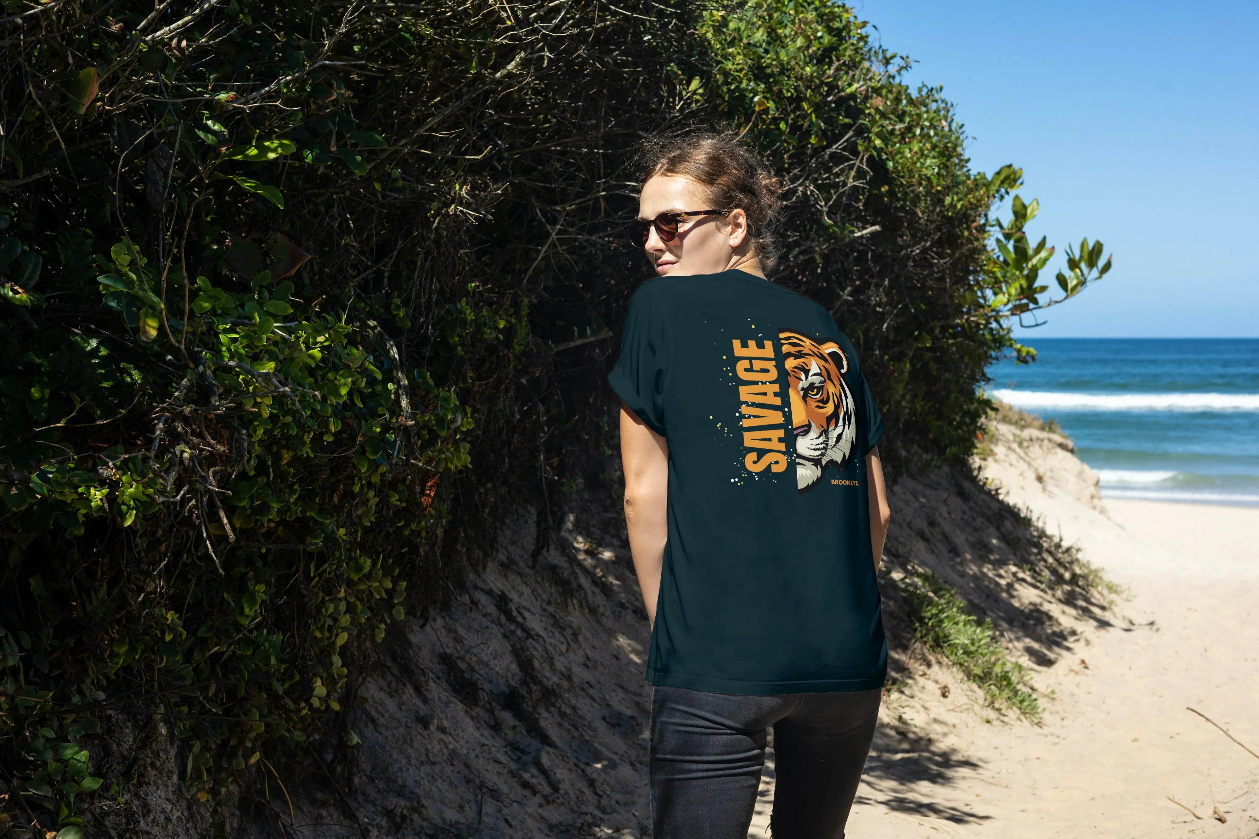 Savage Graphic Oversized Classic T-Shirt for Women - Not So Suttle