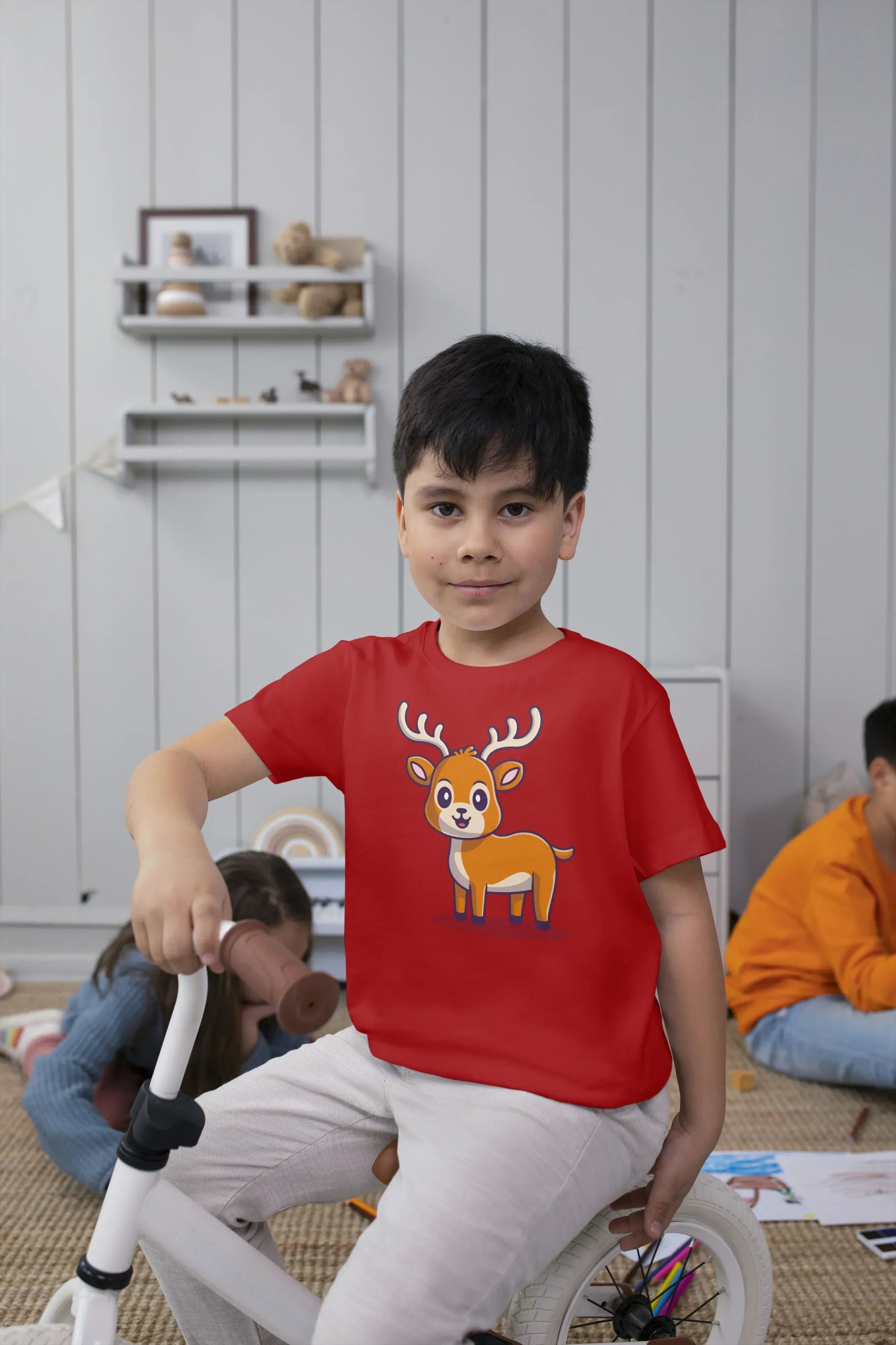 Deer Graphic T-Shirt for Boys - Not So Suttle