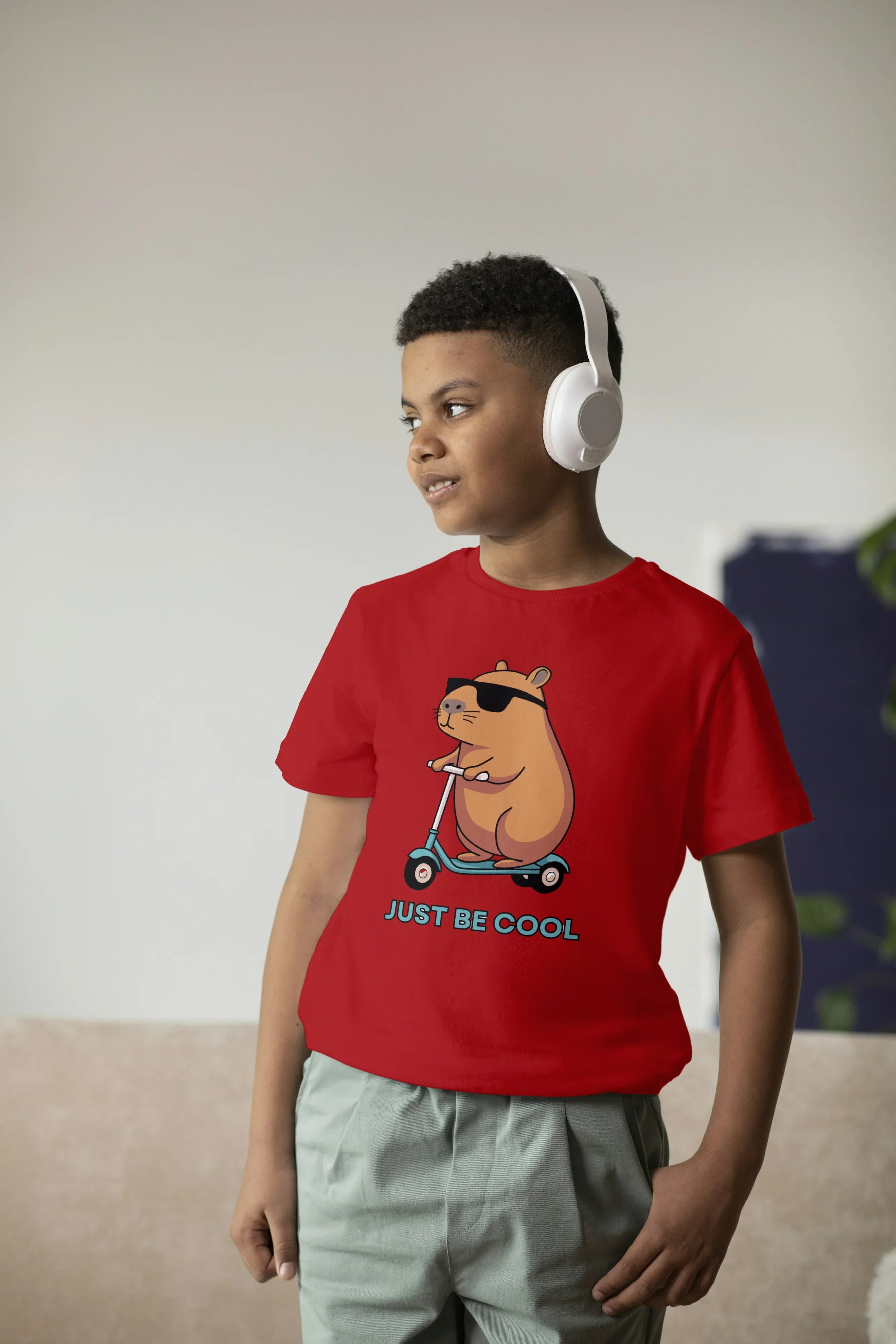 Just Be Cool Graphics T-Shirt for Boys - Not So Suttle