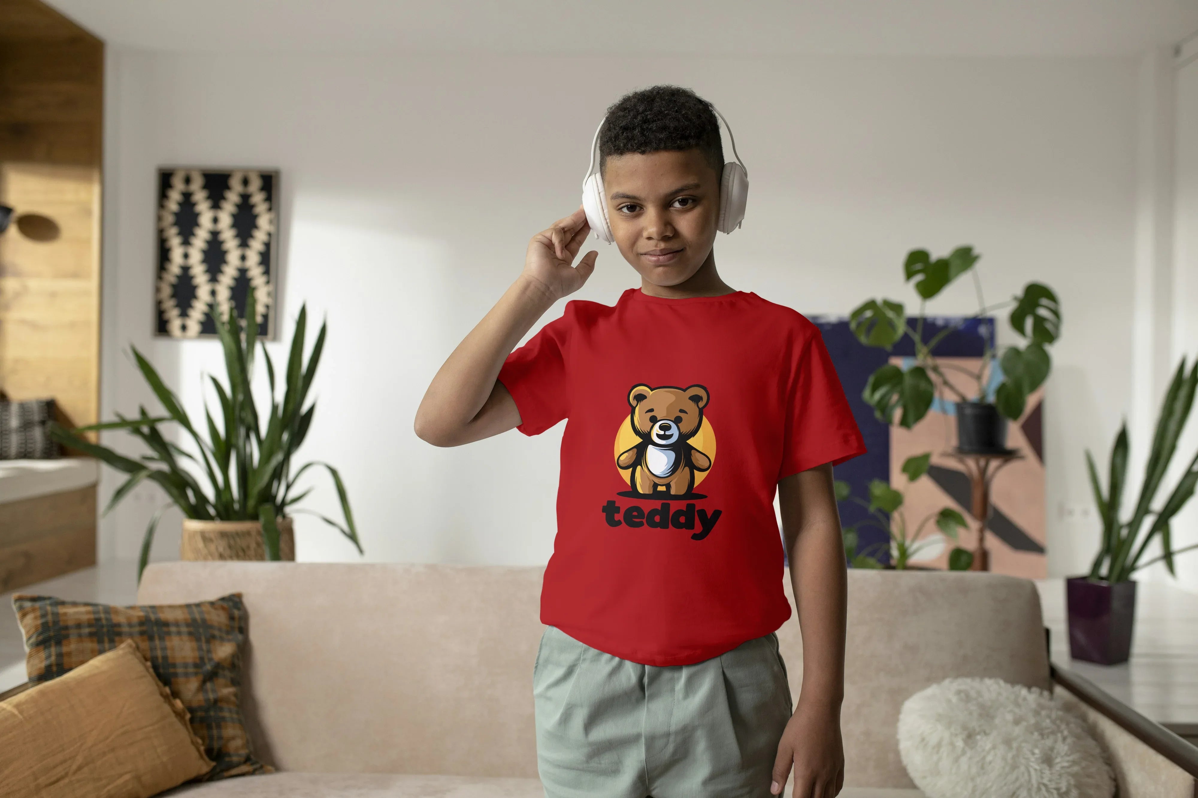 Teddy Graphics T-Shirt for Boys - Not So Suttle