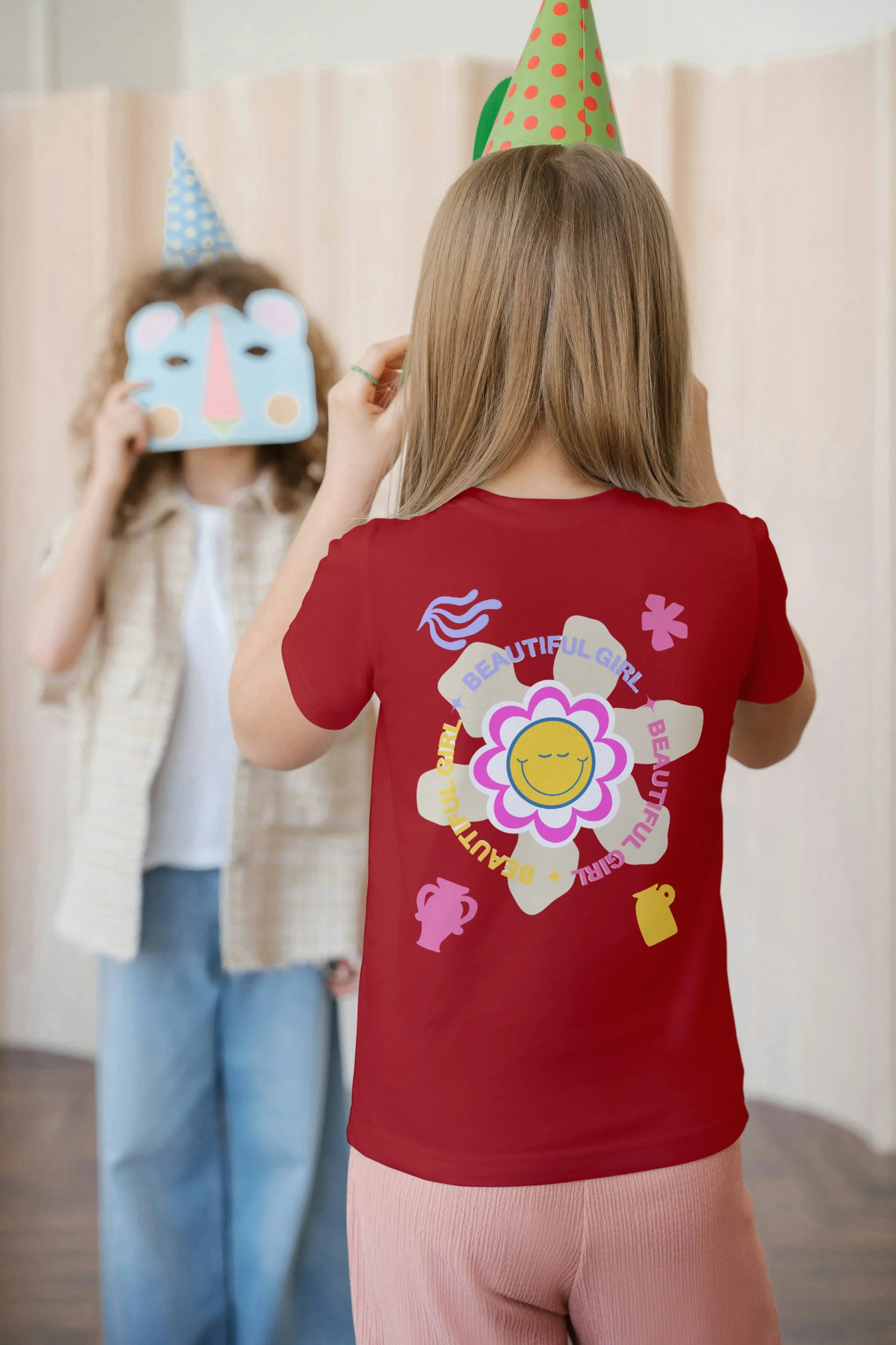 Beautiful Girl Graphic T-Shirt for Girl's - Not So Suttle