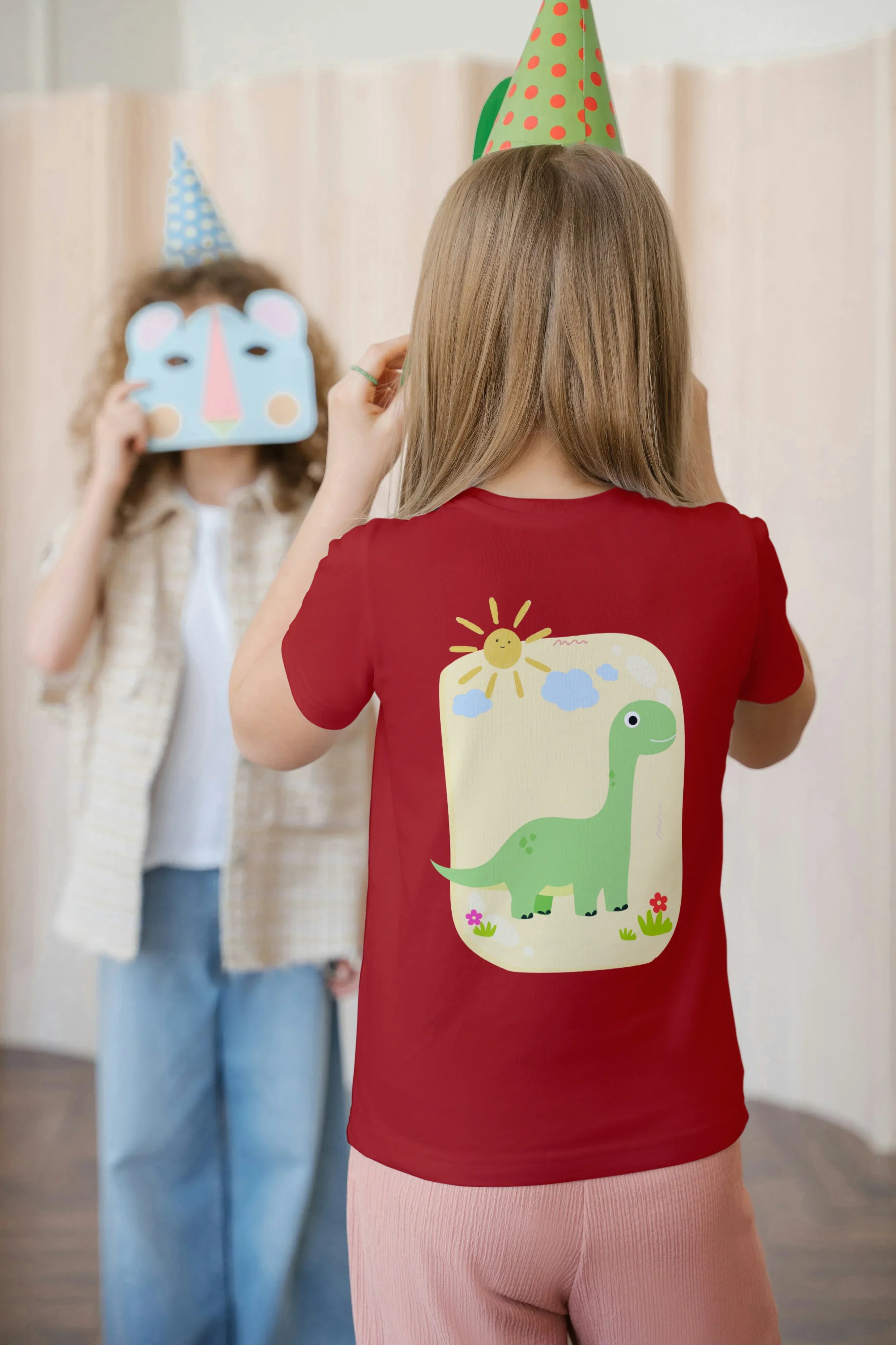 Dinosaur Graphic T-Shirt for Girl's - Not So Suttle