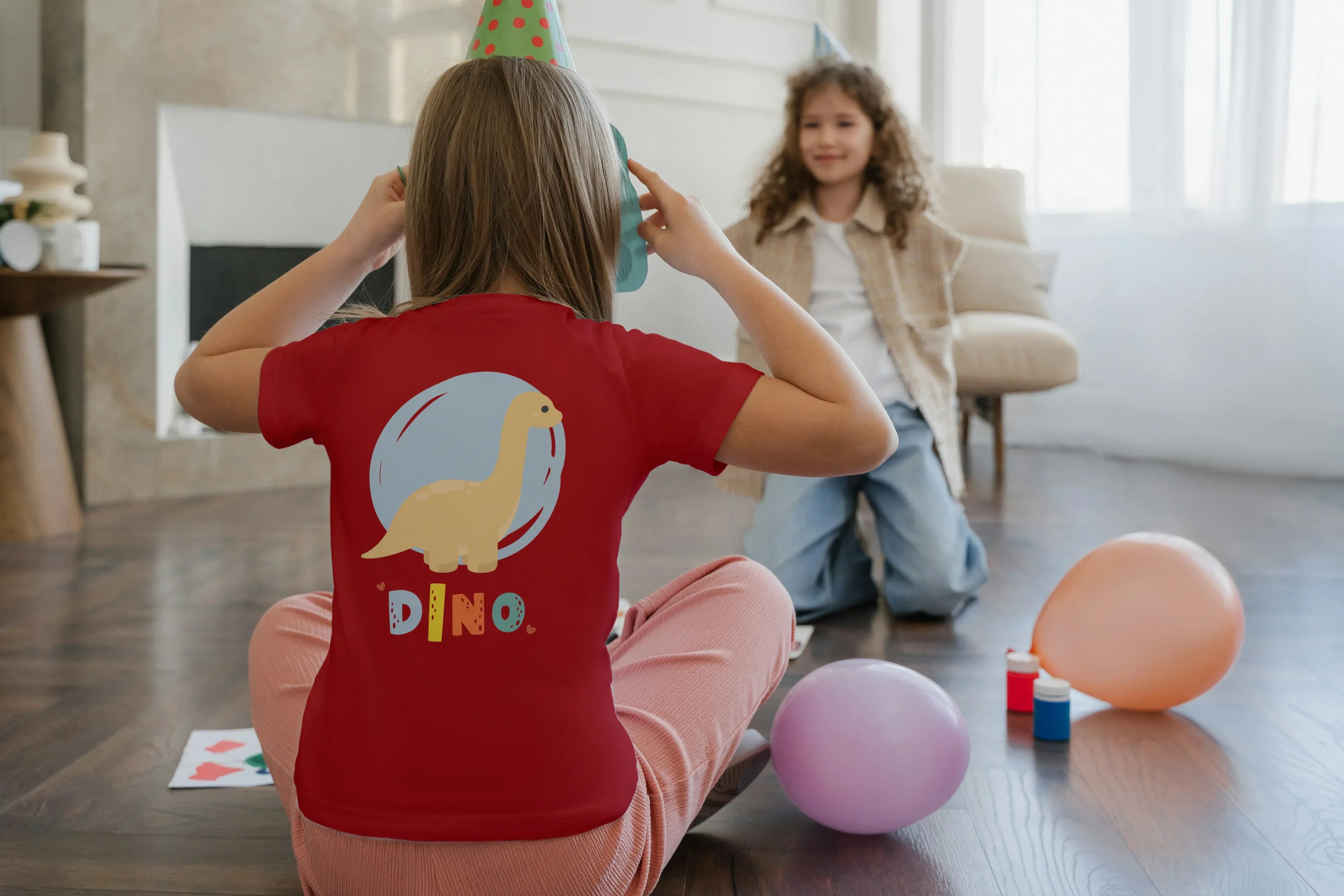 Dino Graphic T-Shirt for Girl's - Not So Suttle