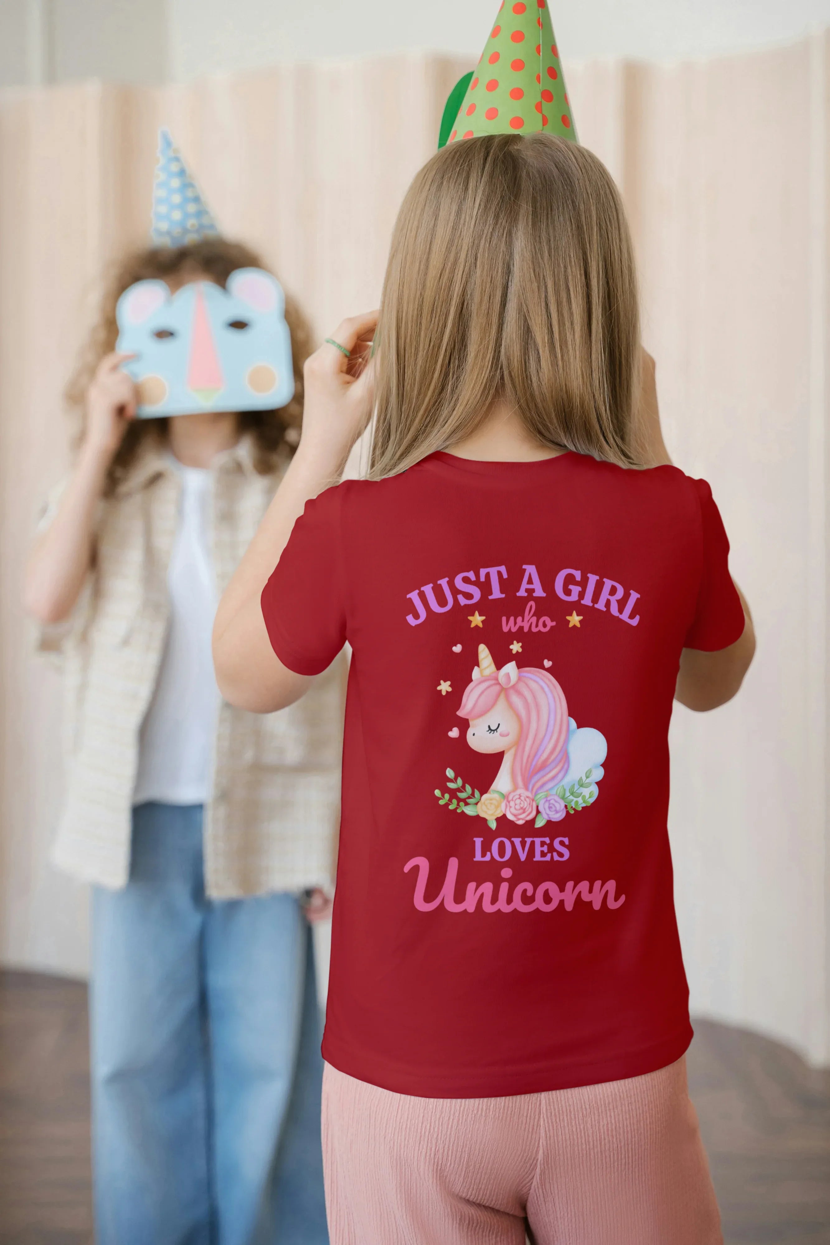 Unicorn Graphic T-Shirt for Girl's - Not So Suttle