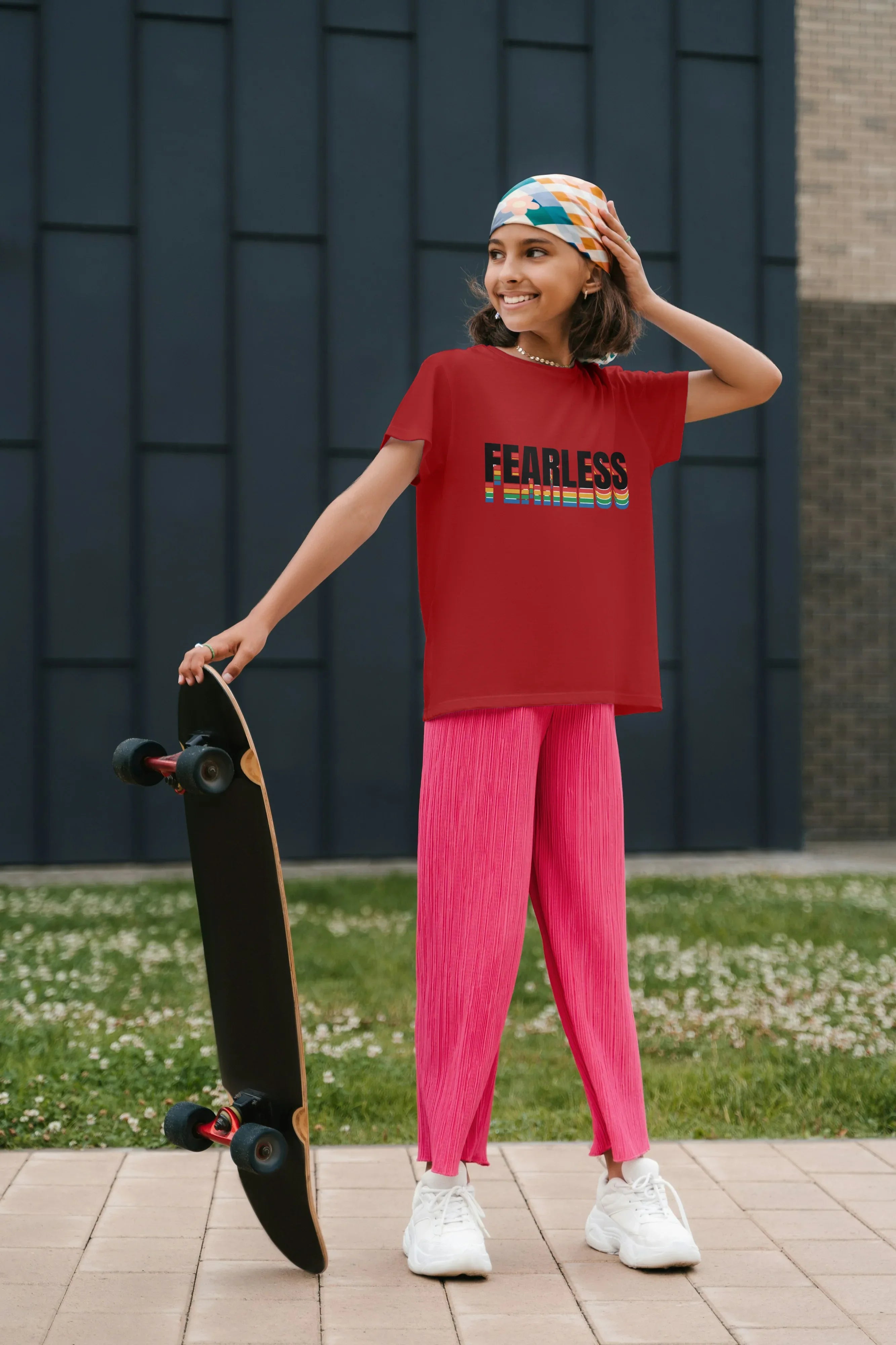 Fearless Graphic T-Shirt for Girl's - Not So Suttle