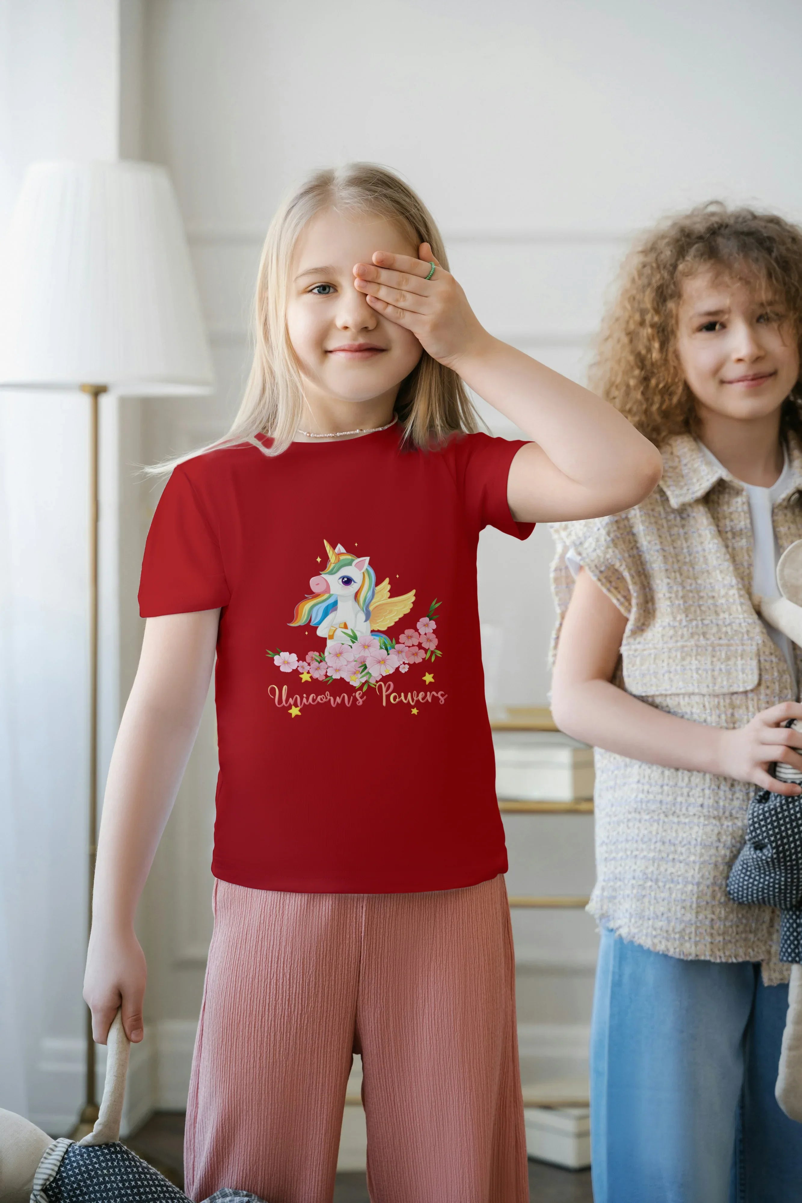 Unicorn Graphic T-Shirt for Girl's - Not So Suttle