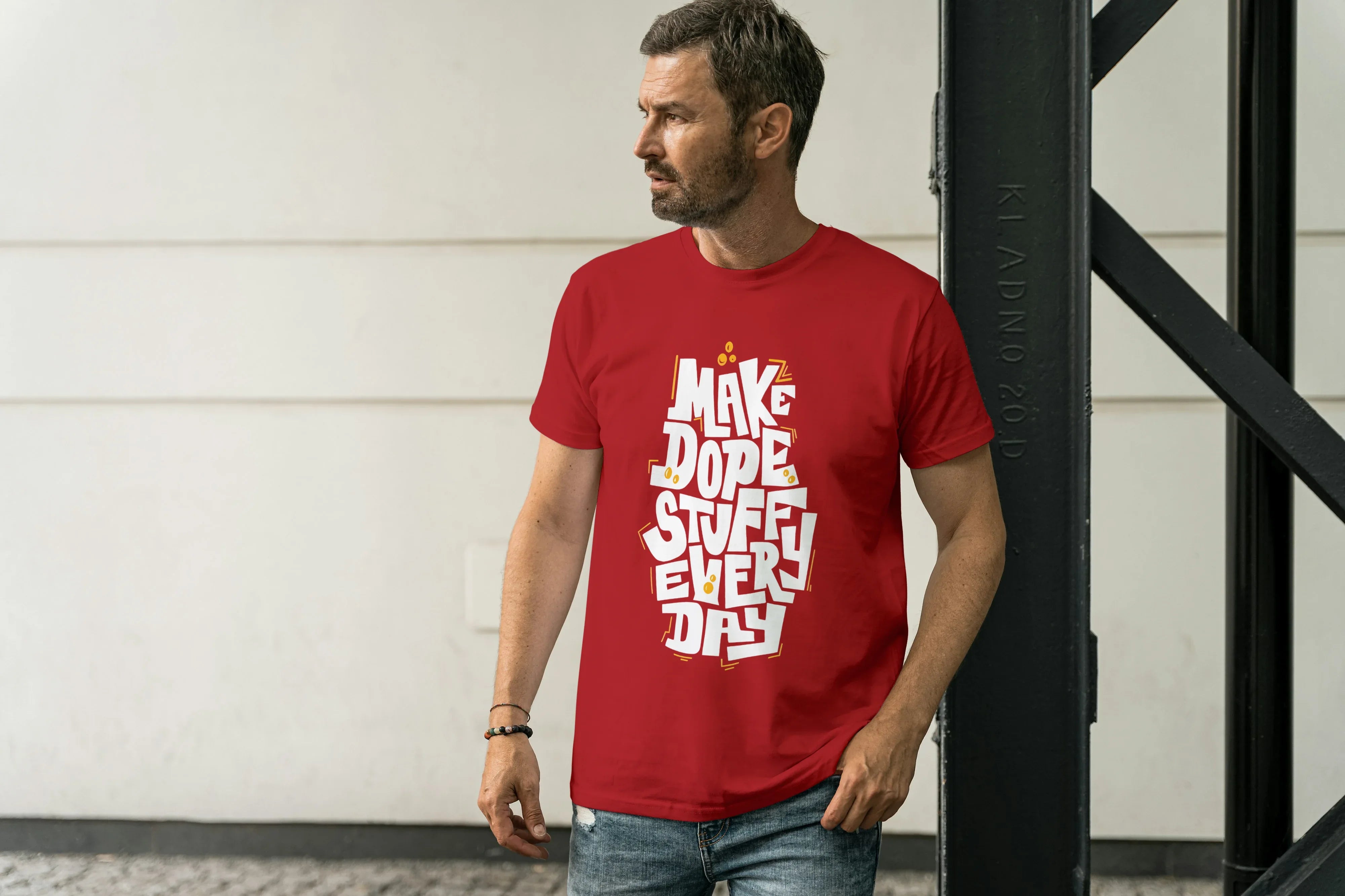 Make Dope Stuff Graphic Classic Crew T-Shirt for Men - Not So Suttle