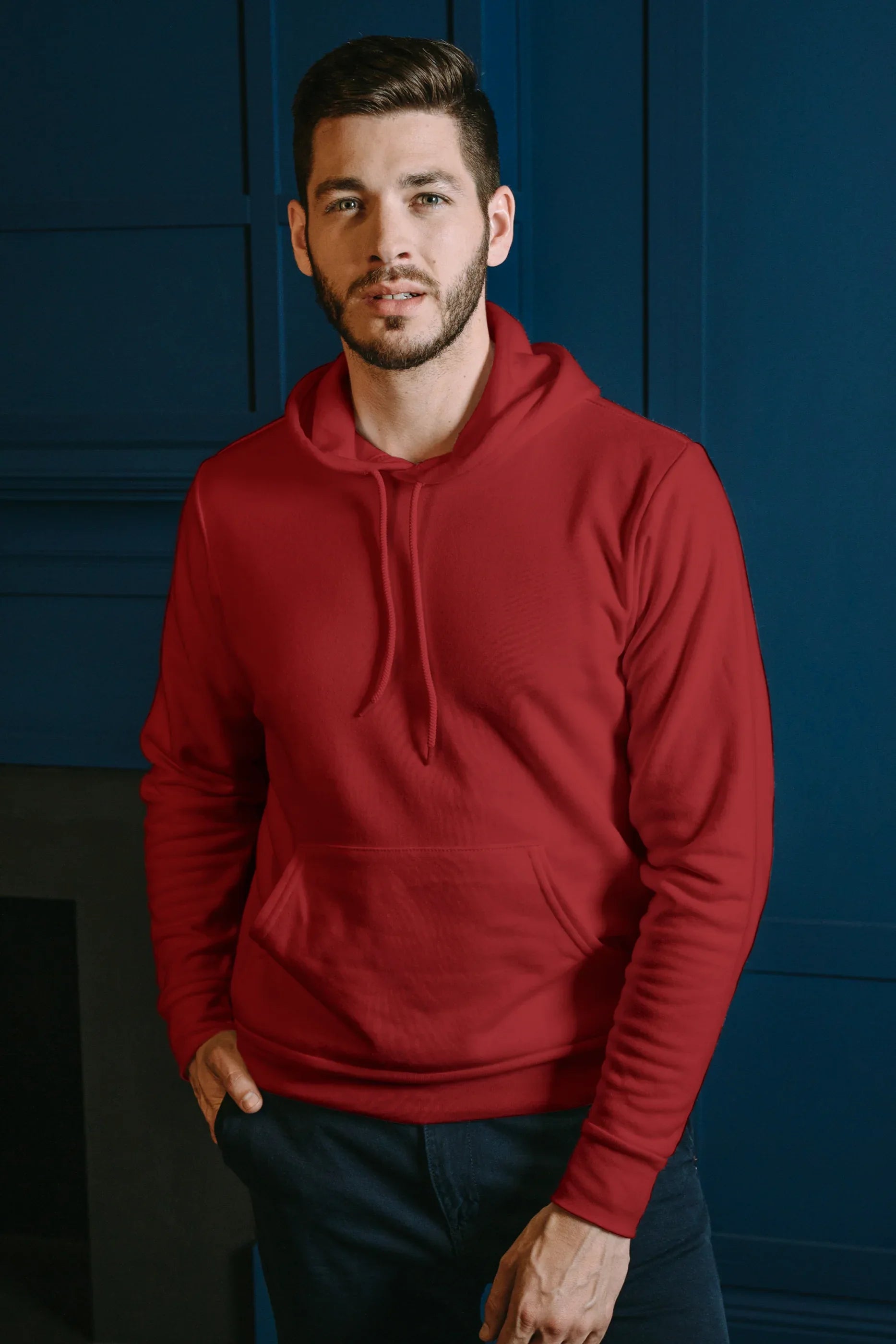 Red Men's Hoodie - Not So Suttle