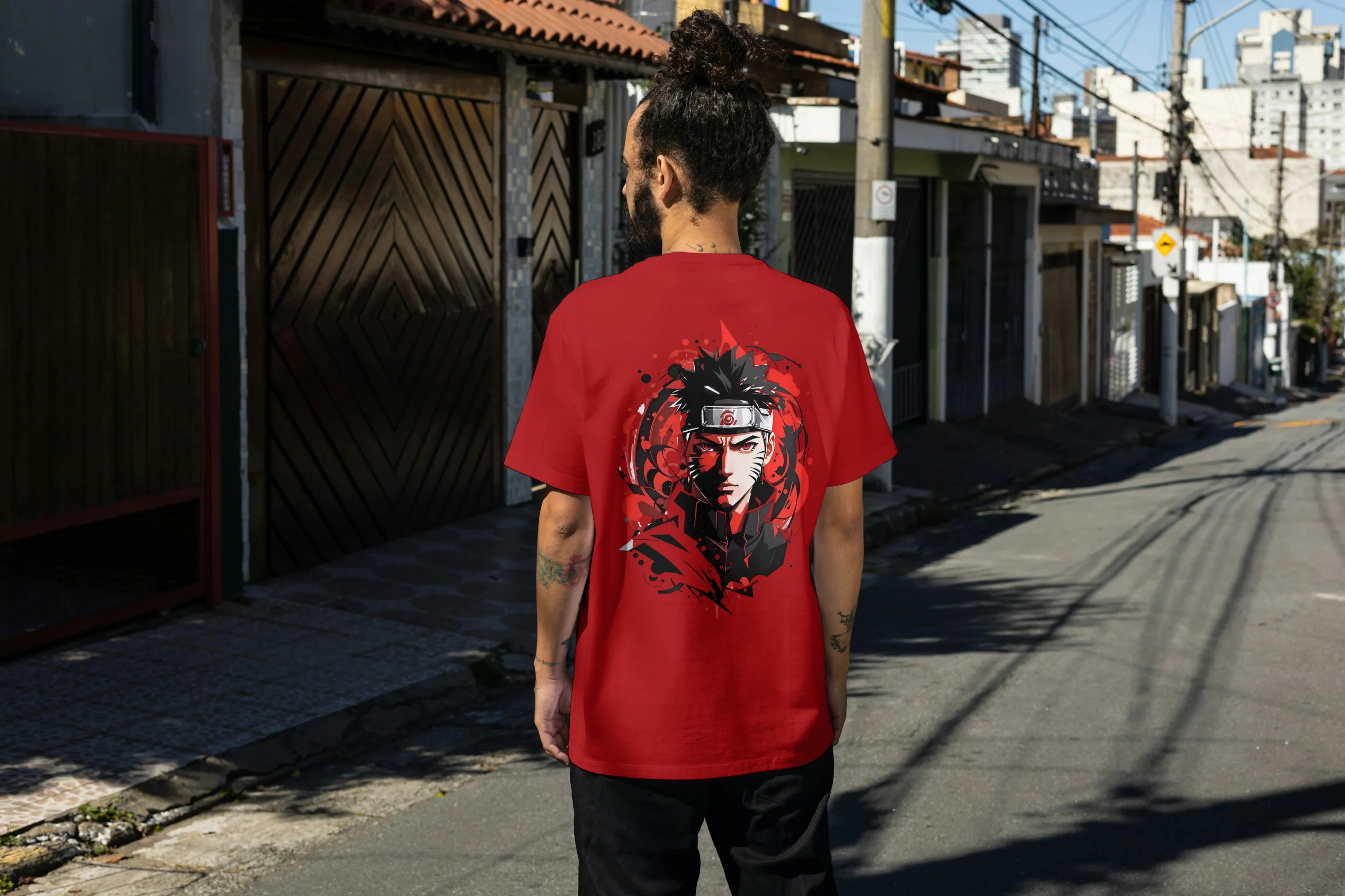 Anime Graphic Oversized Classic T-Shirt for Men - Not So Suttle