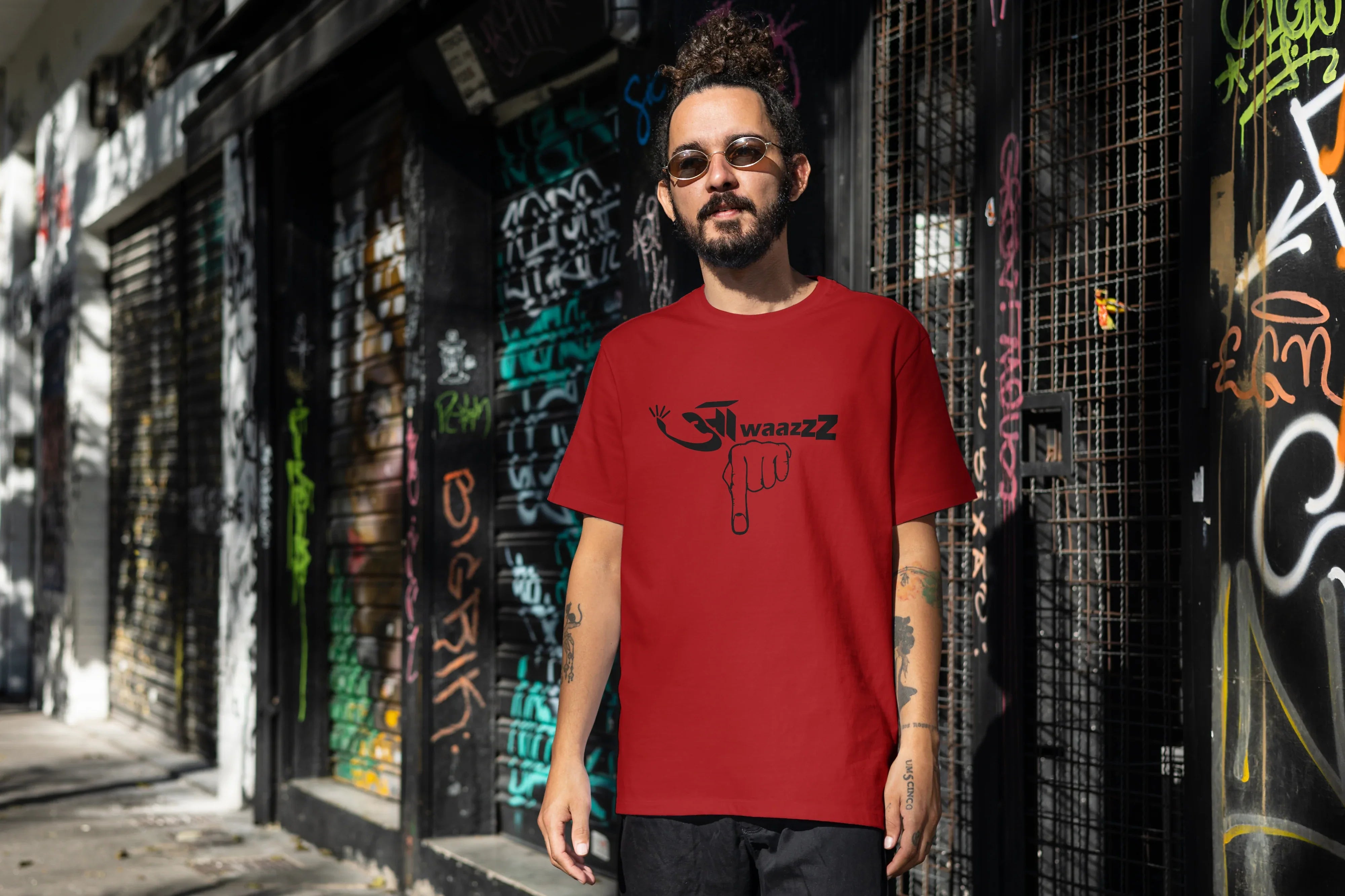 Aawaaz Niche Graphic Oversized Classic T-Shirt for Men - Not So Suttle