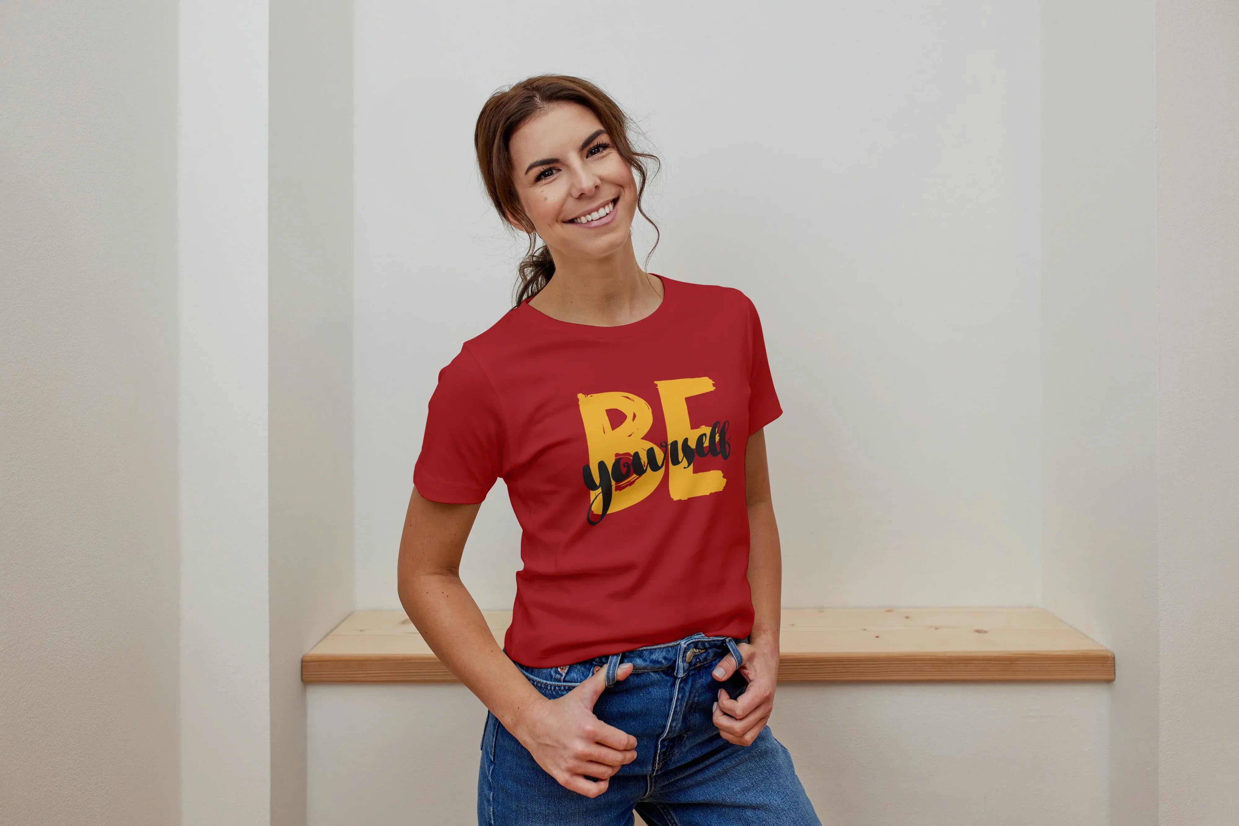 Be Yourself Graphic Classic T-Shirt for Women - Not So Suttle