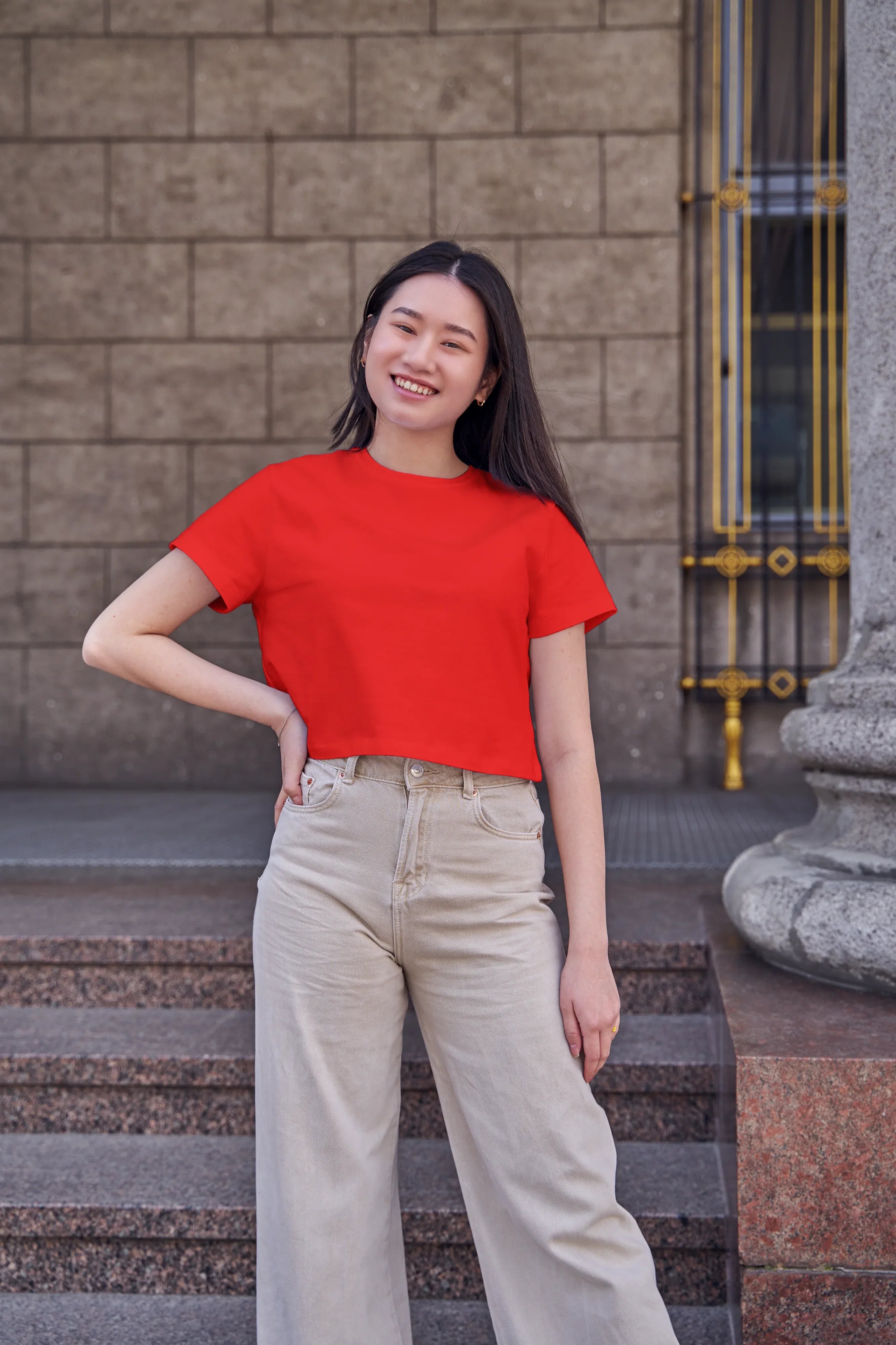 Red Crop Top - Not So Suttle