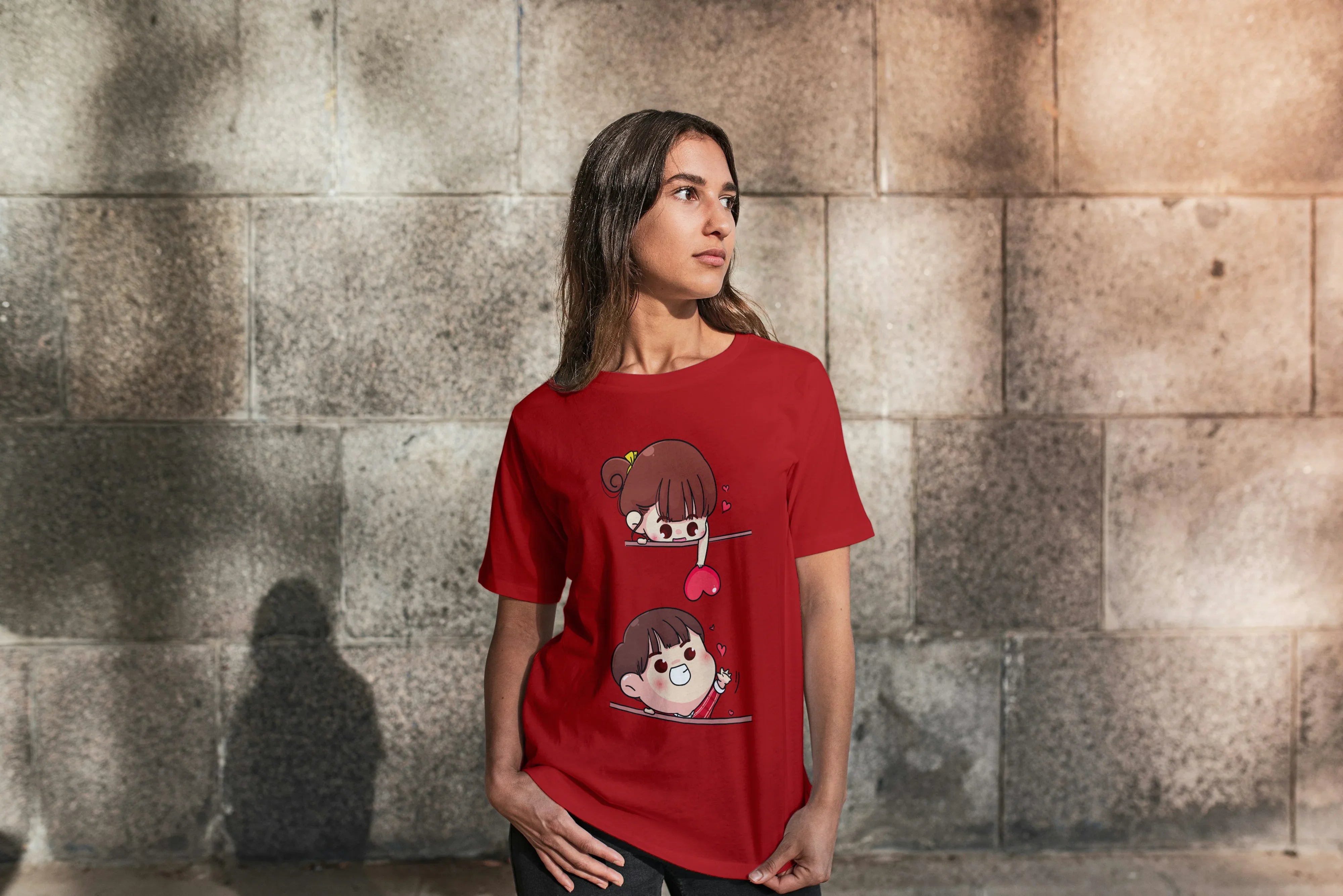 Love Life Graphic Oversized Classic T-Shirt for Women - Not So Suttle