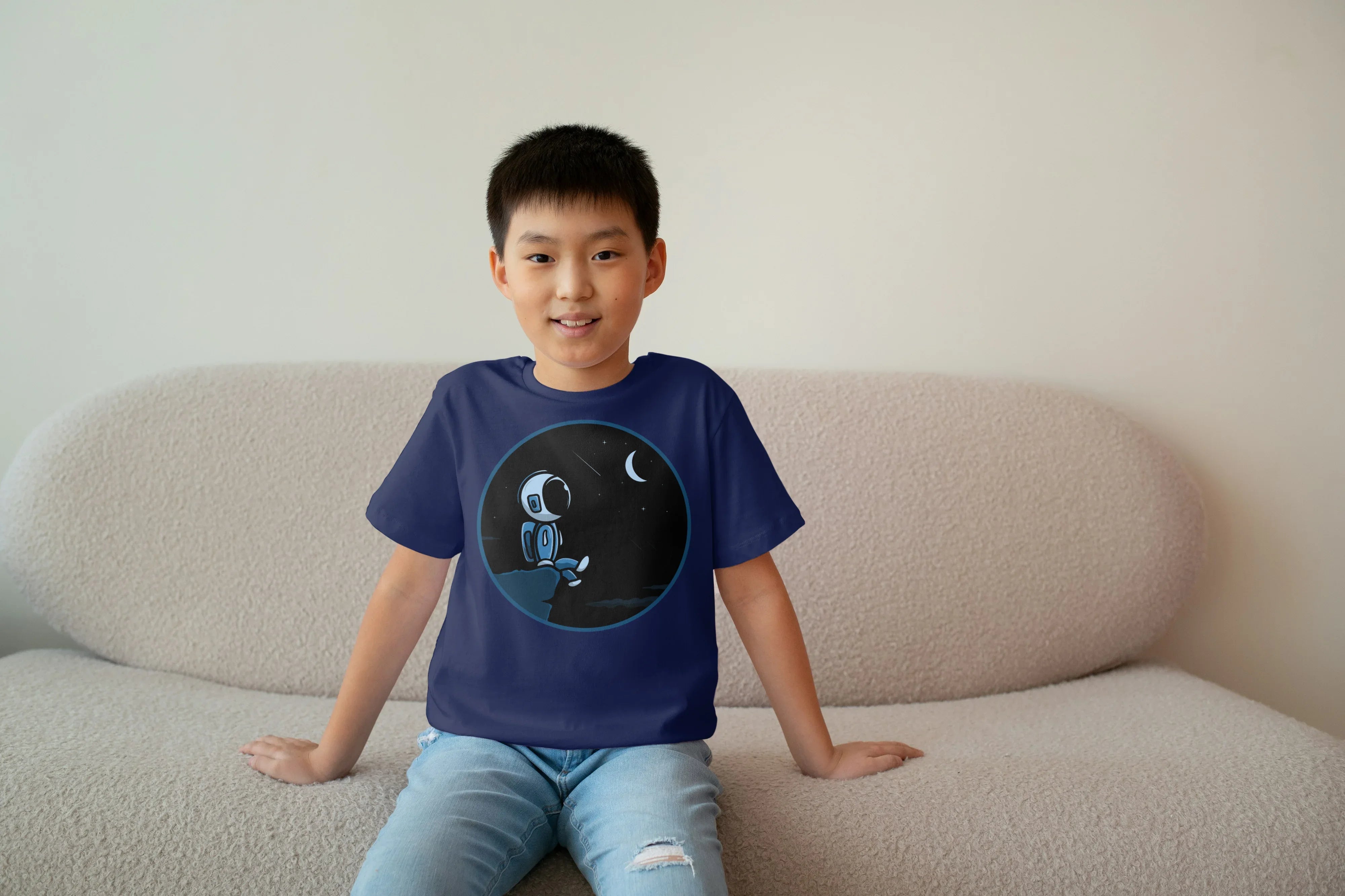 Astronaut Graphic T-Shirt for Boys - Not So Suttle
