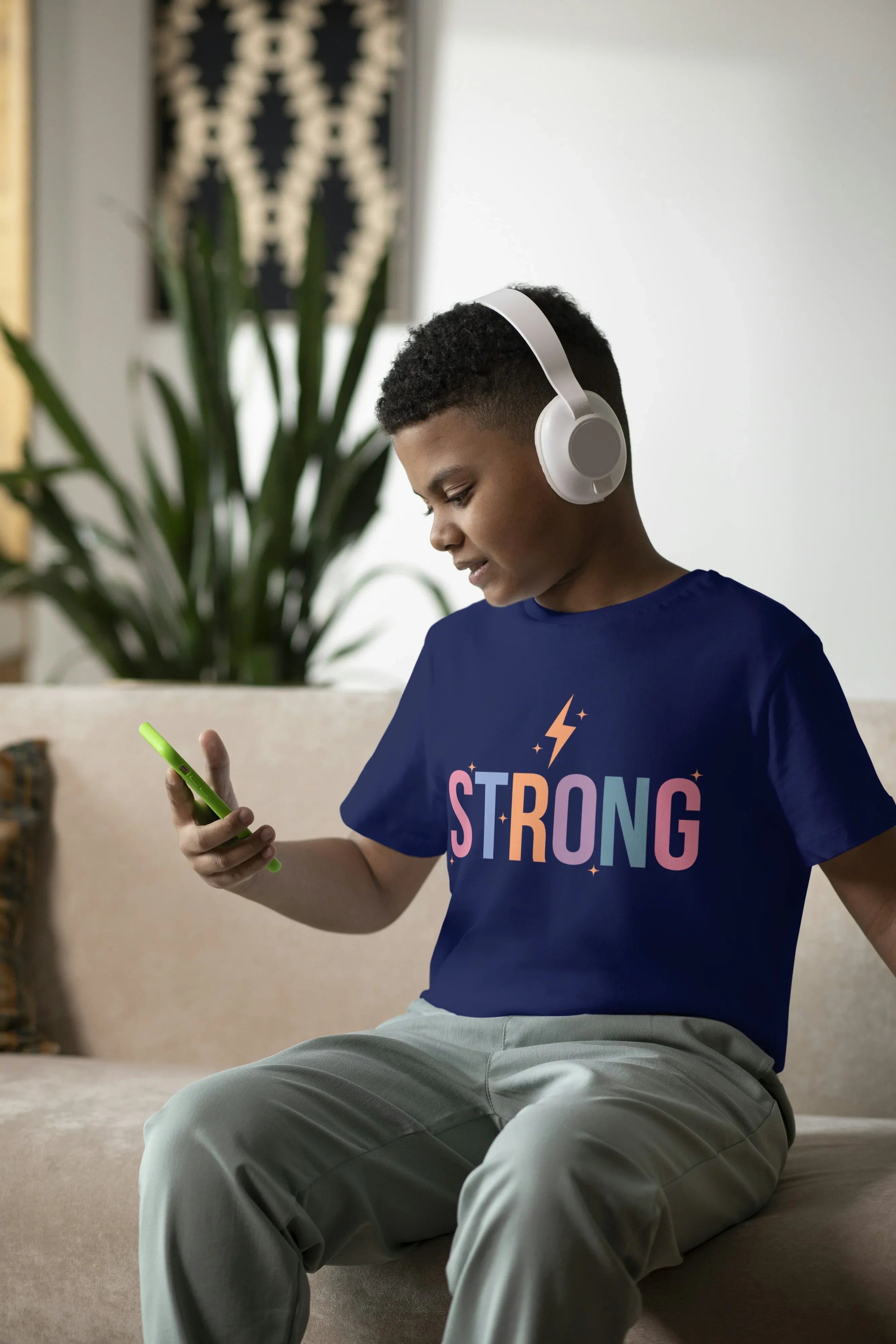Strong Graphics T-Shirt for Boys - Not So Suttle