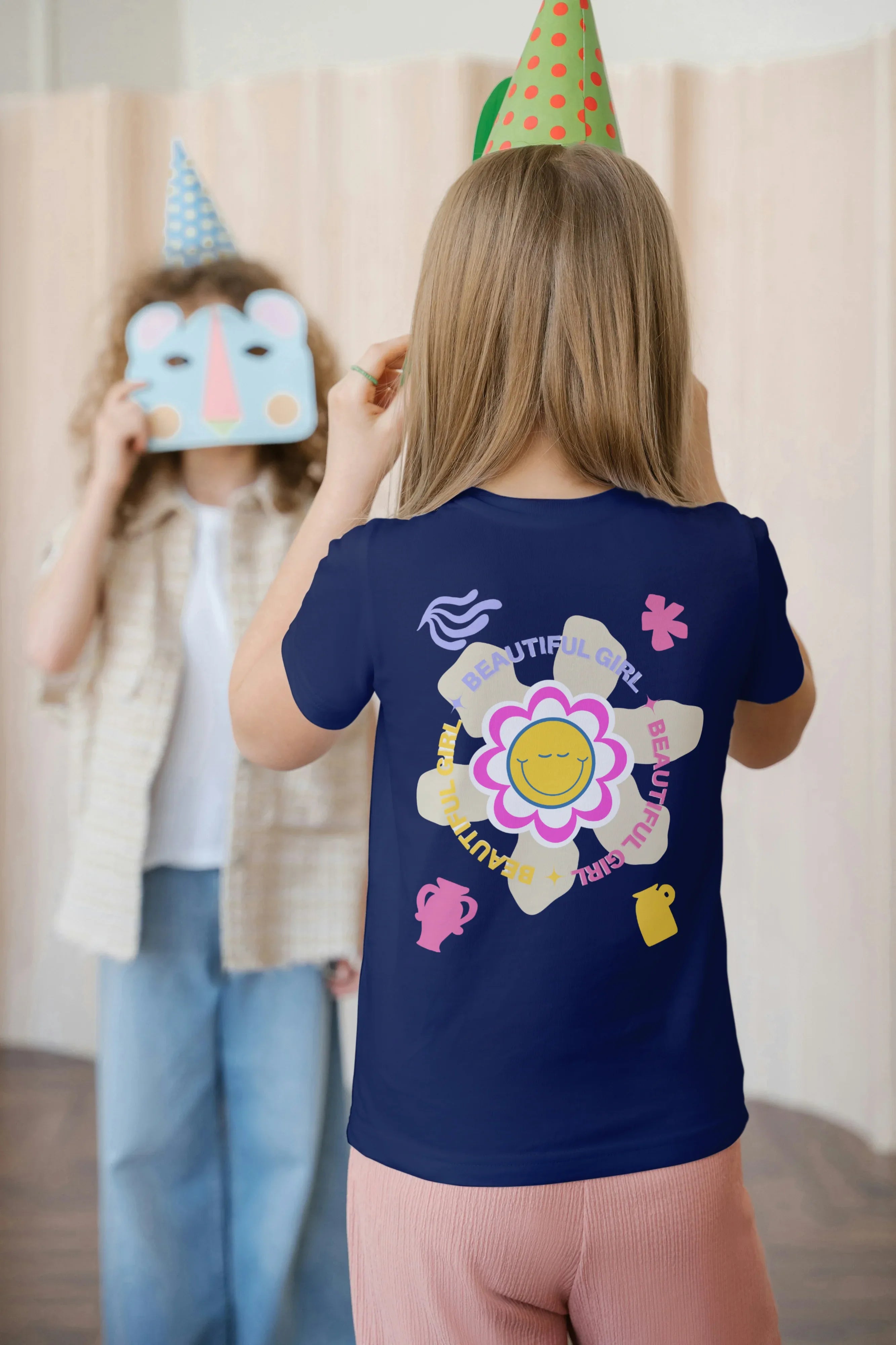 Beautiful Girl Graphic T-Shirt for Girl's - Not So Suttle