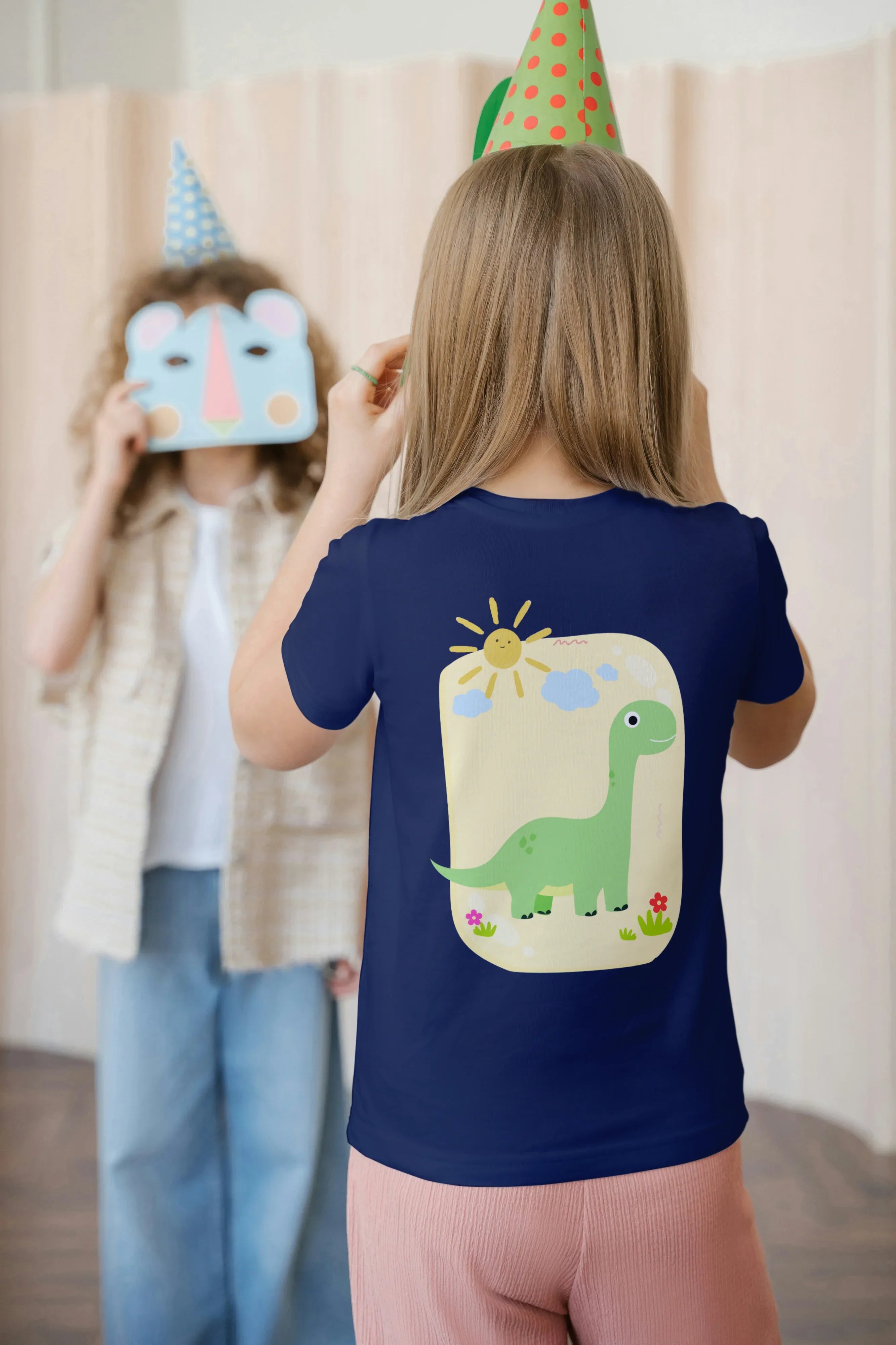 Dinosaur Graphic T-Shirt for Girl's - Not So Suttle