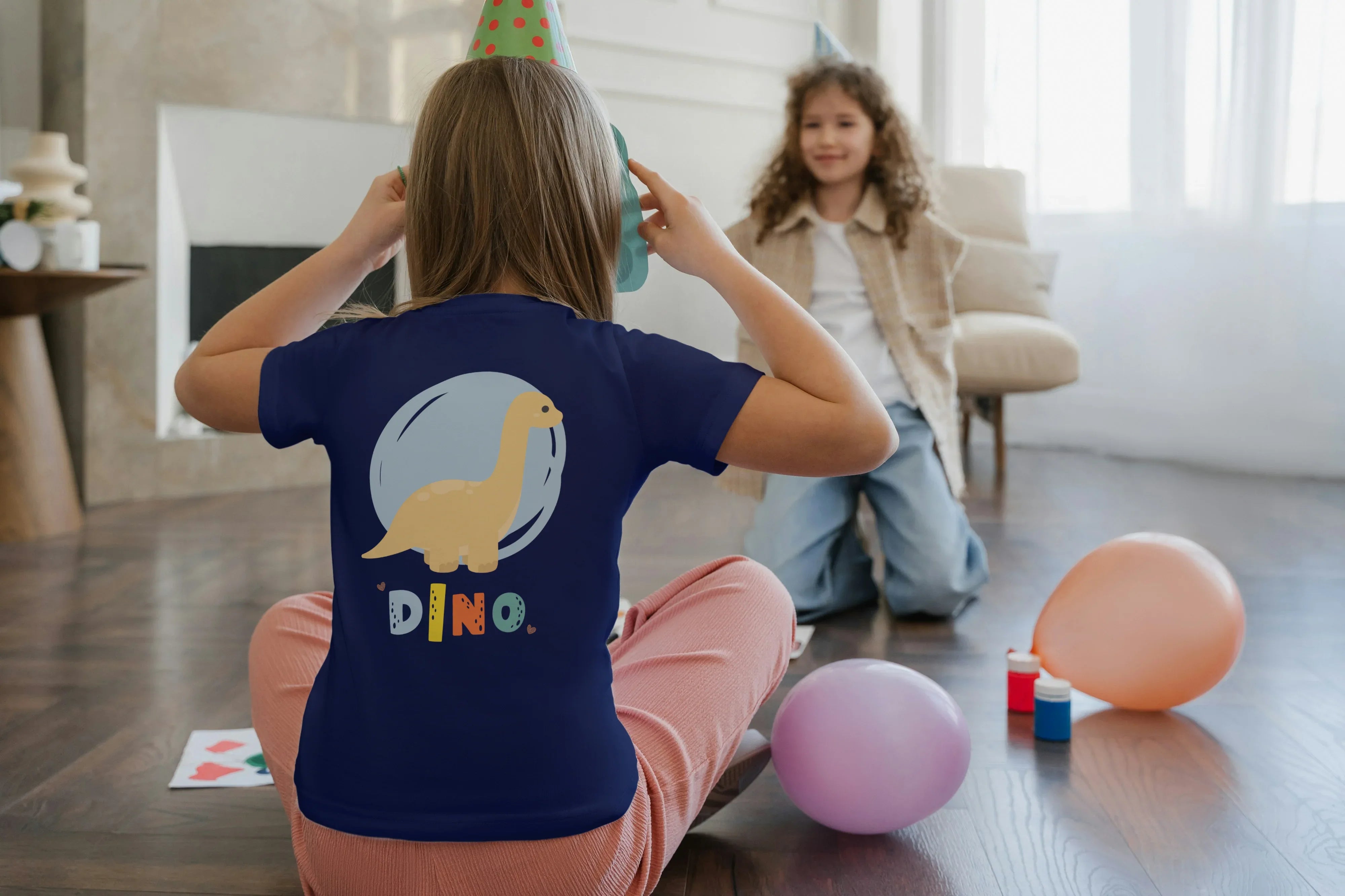 Dino Graphic T-Shirt for Girl's - Not So Suttle