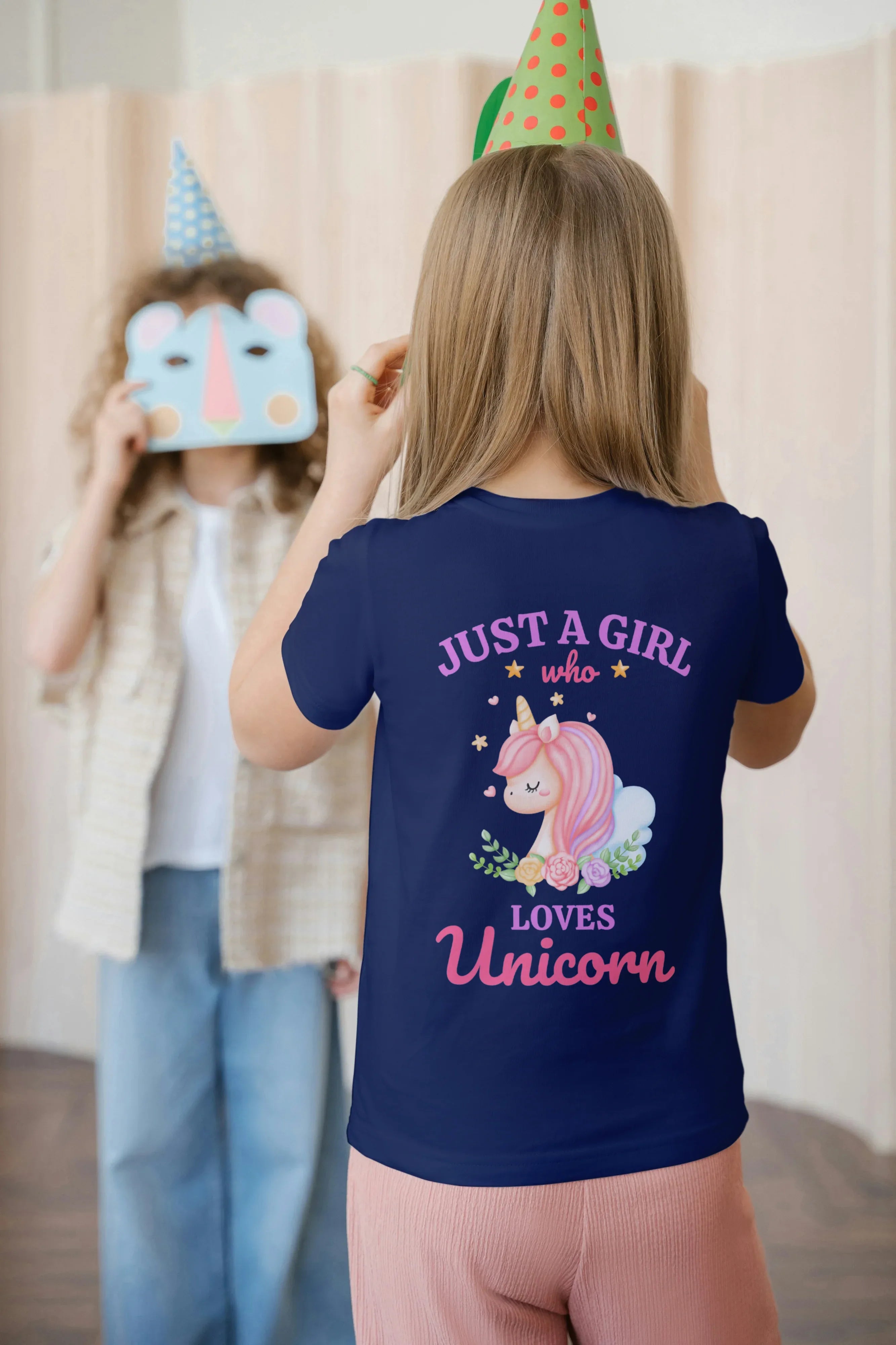Unicorn Graphic T-Shirt for Girl's - Not So Suttle