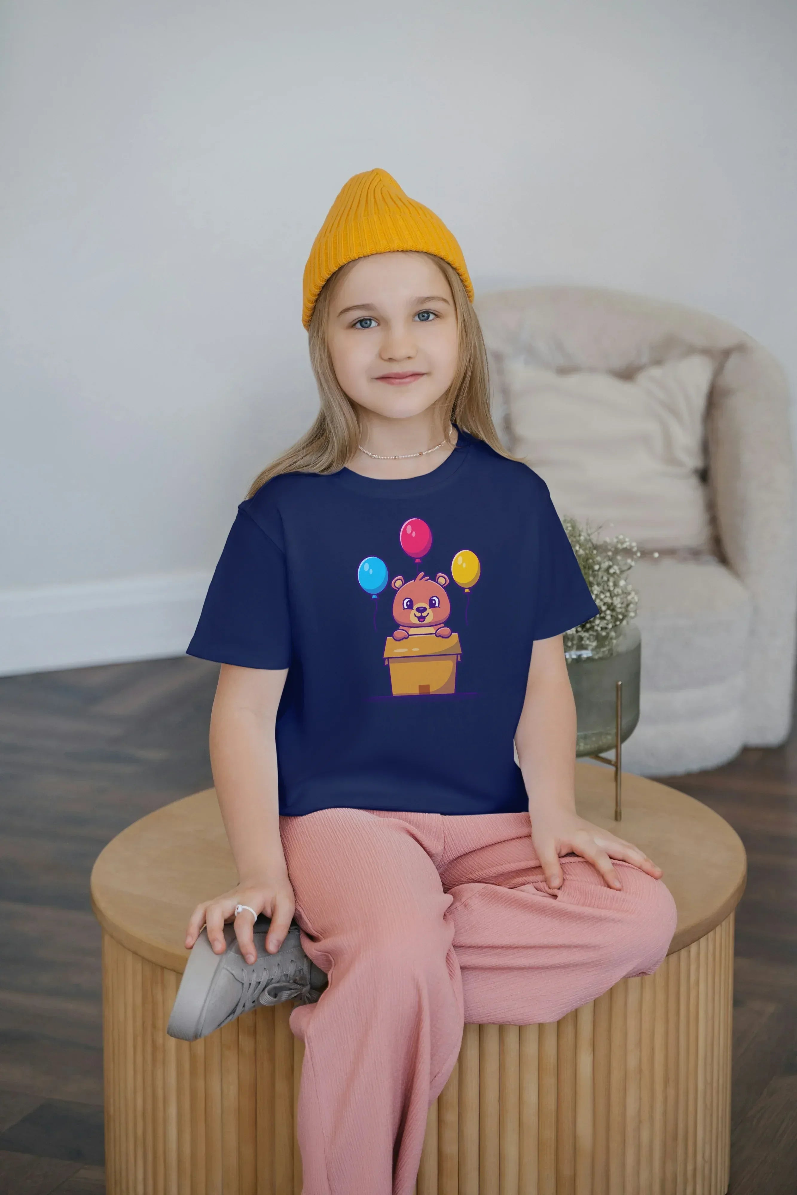 Basket Teddy Graphic T-Shirt for Girl's - Not So Suttle