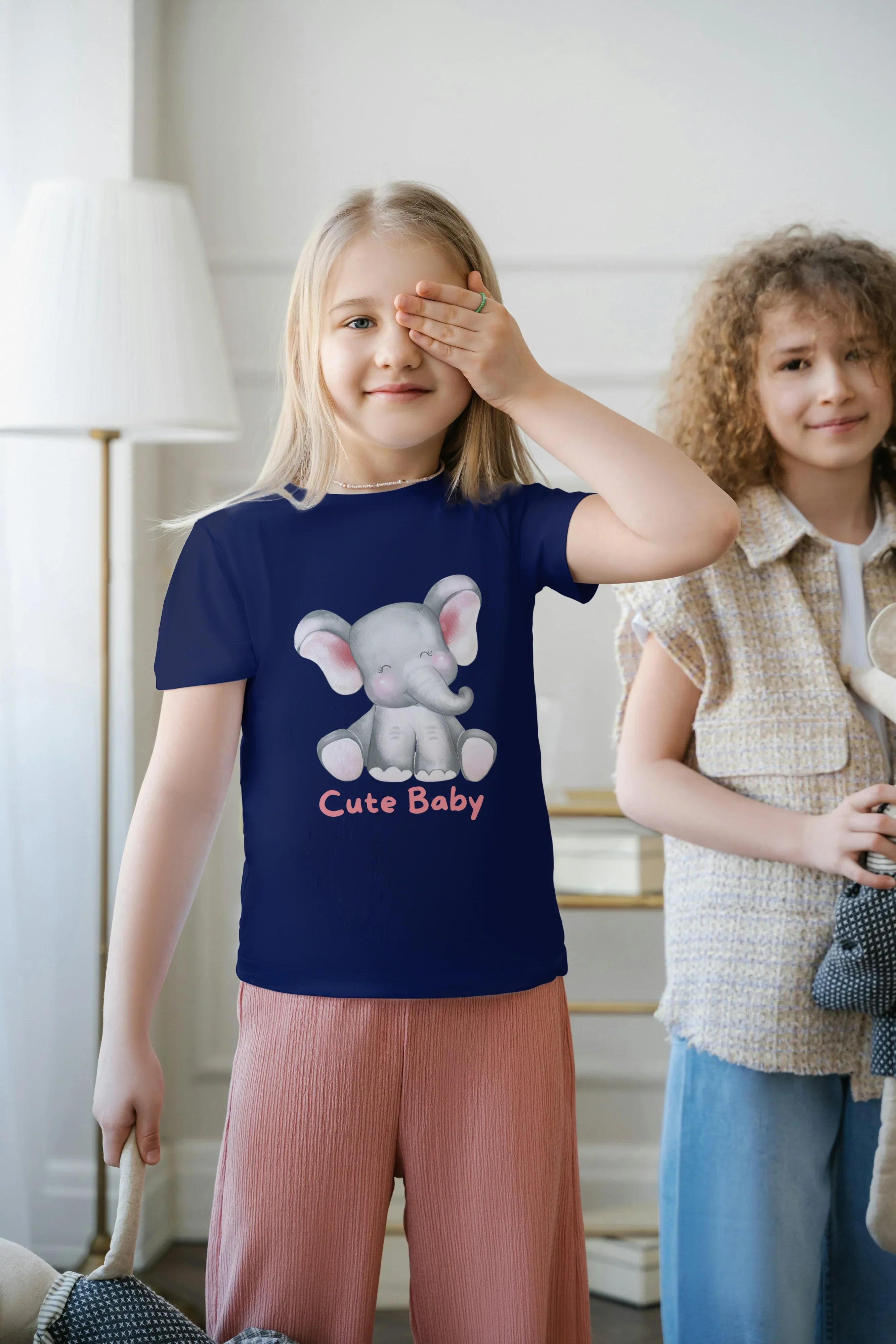 Cute Baby Graphic T-Shirt for Girl's - Not So Suttle