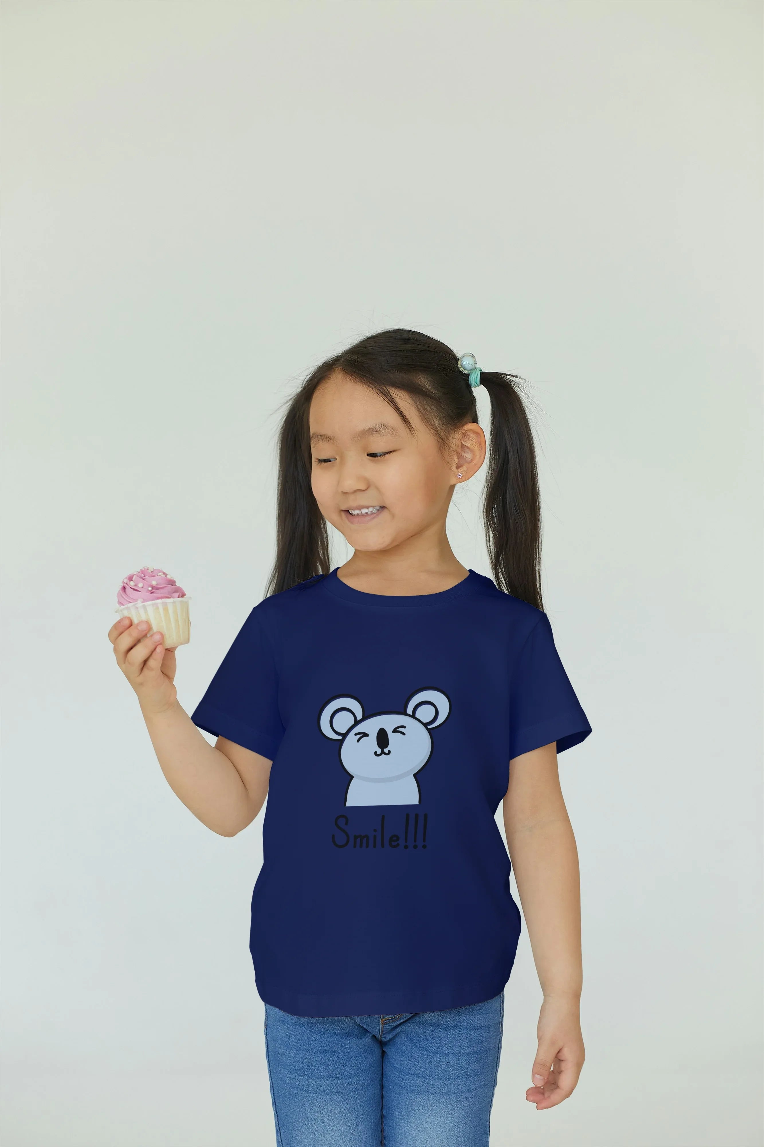 Smile Graphic T-Shirt for Girl's - Not So Suttle