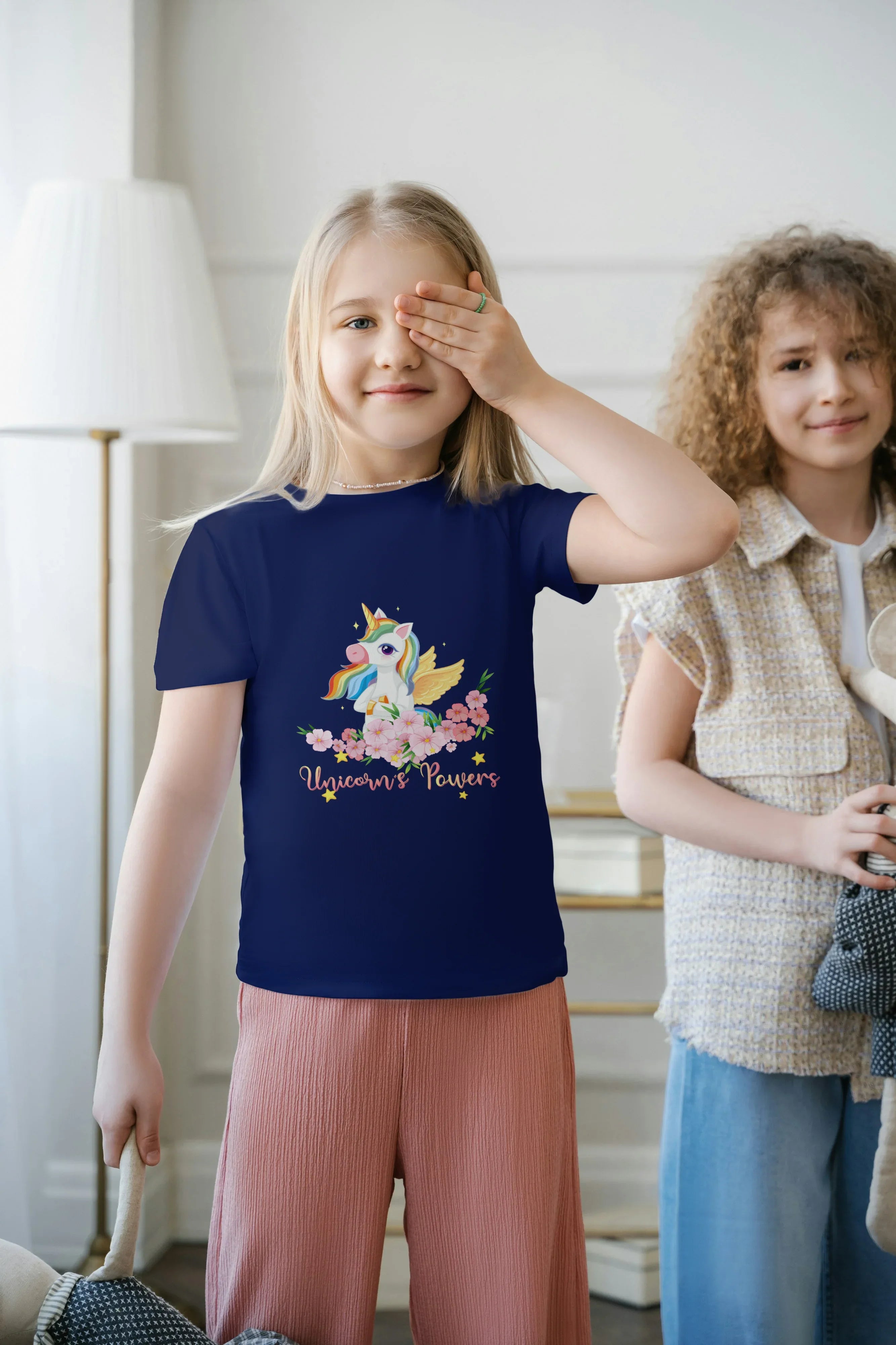 Unicorn Graphic T-Shirt for Girl's - Not So Suttle