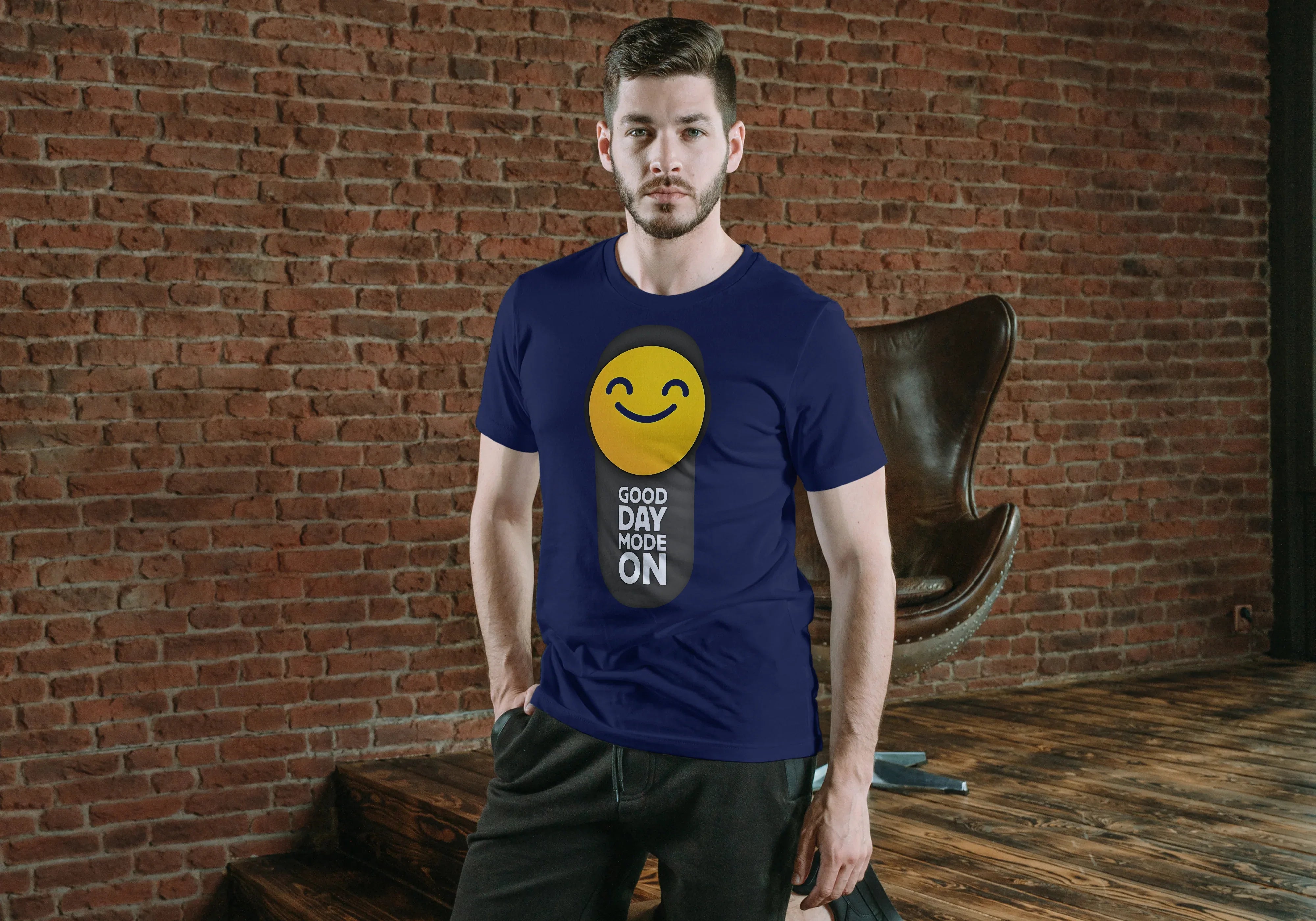Good Day Mode On Graphic T-Shirt for Men - Not So Suttle