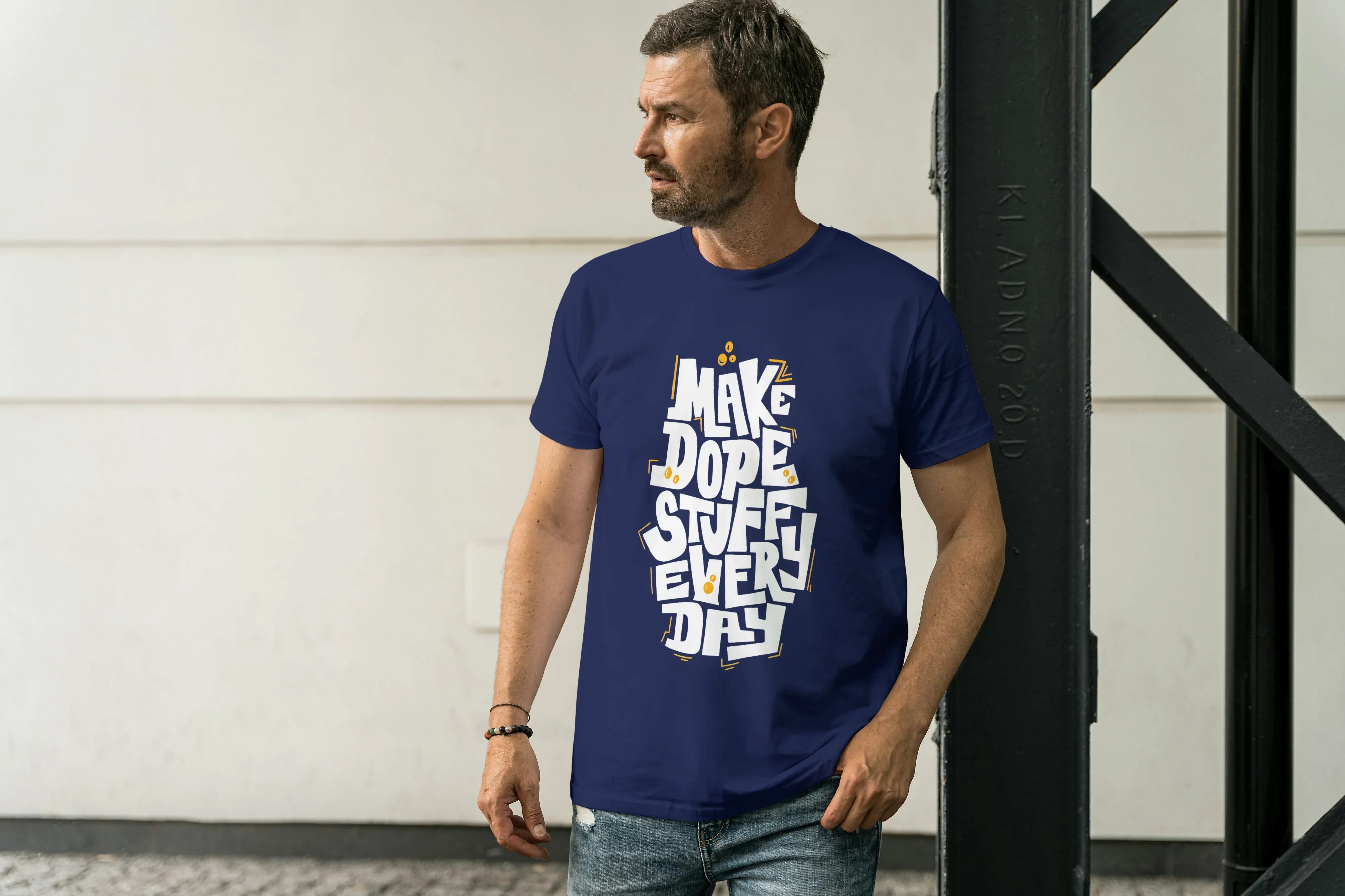 Make Dope Stuff Graphic Classic Crew T-Shirt for Men - Not So Suttle